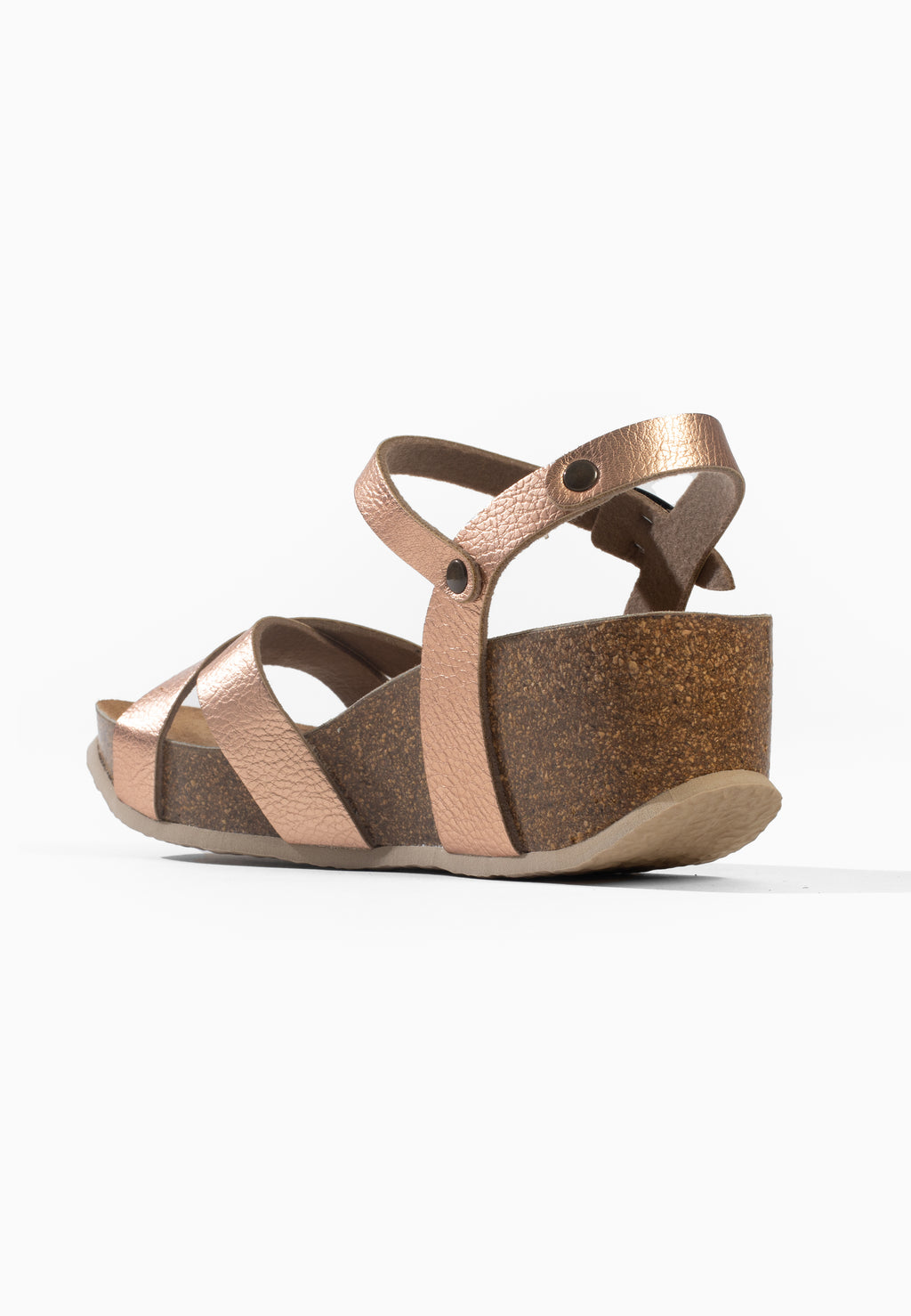 Sandales Trapani Compensées et semi-compensées Rose gold