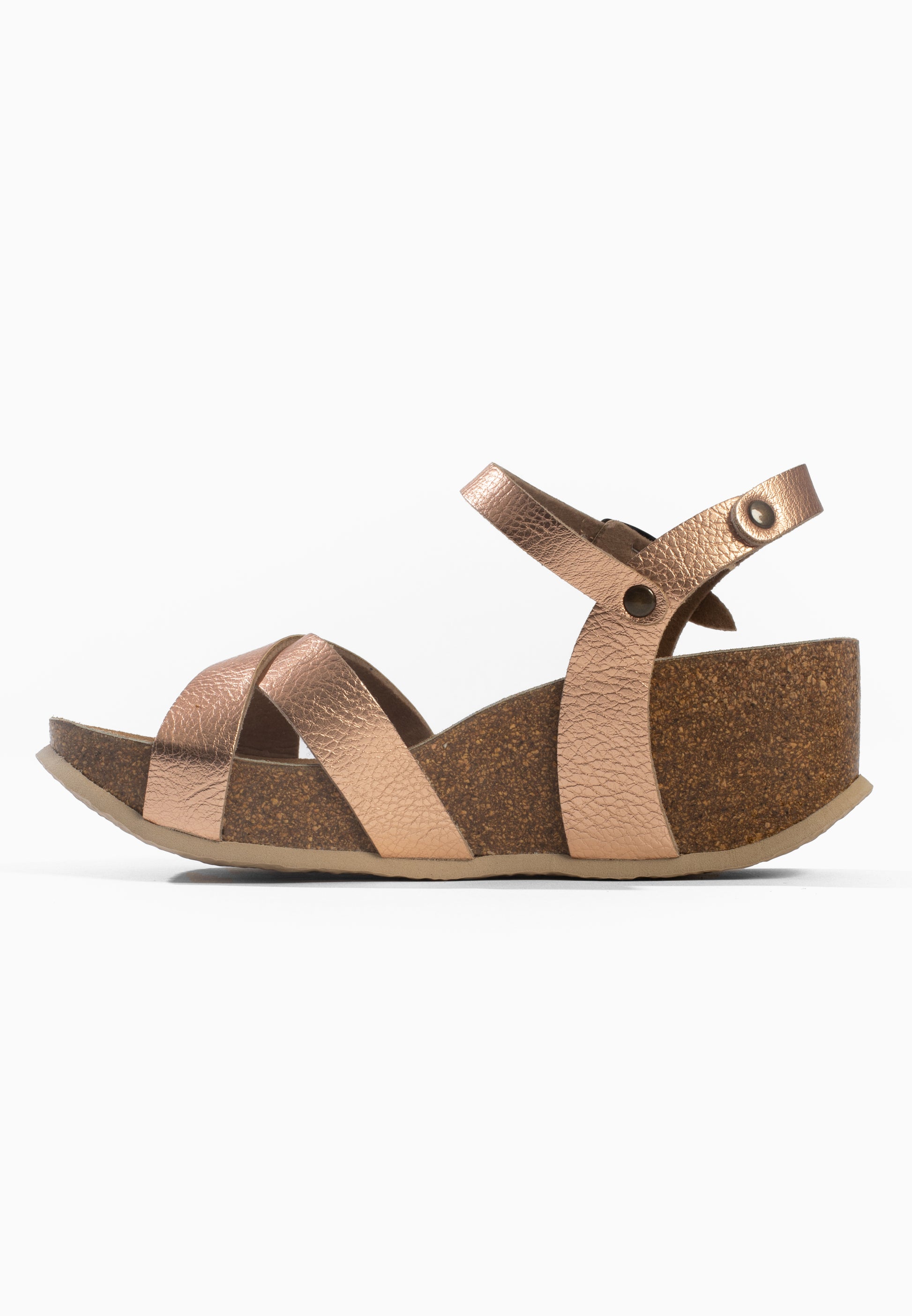 Sandales Trapani Compensées et semi-compensées Rose gold