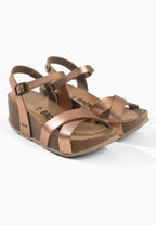 Sandales Trapani Compensées et semi-compensées Rose gold