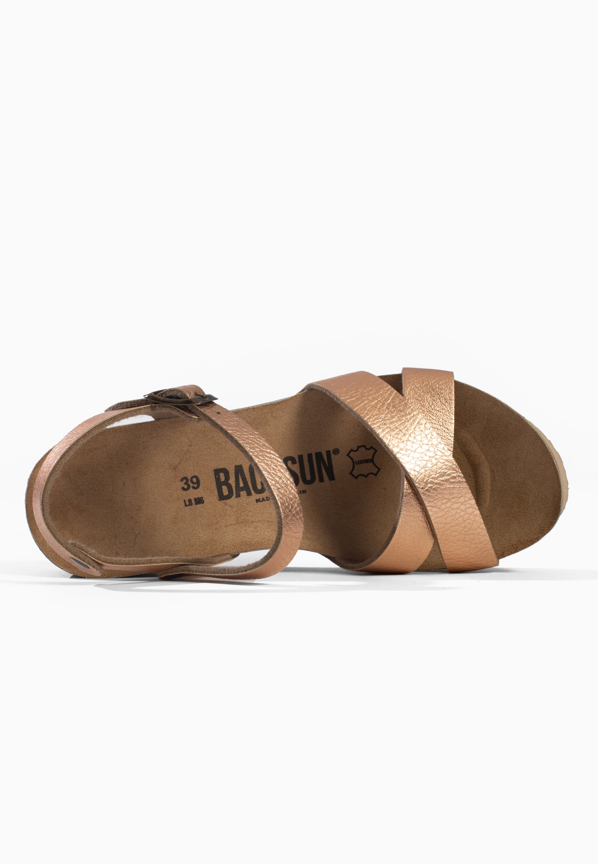 Sandales Trapani Compensées et semi-compensées Rose gold