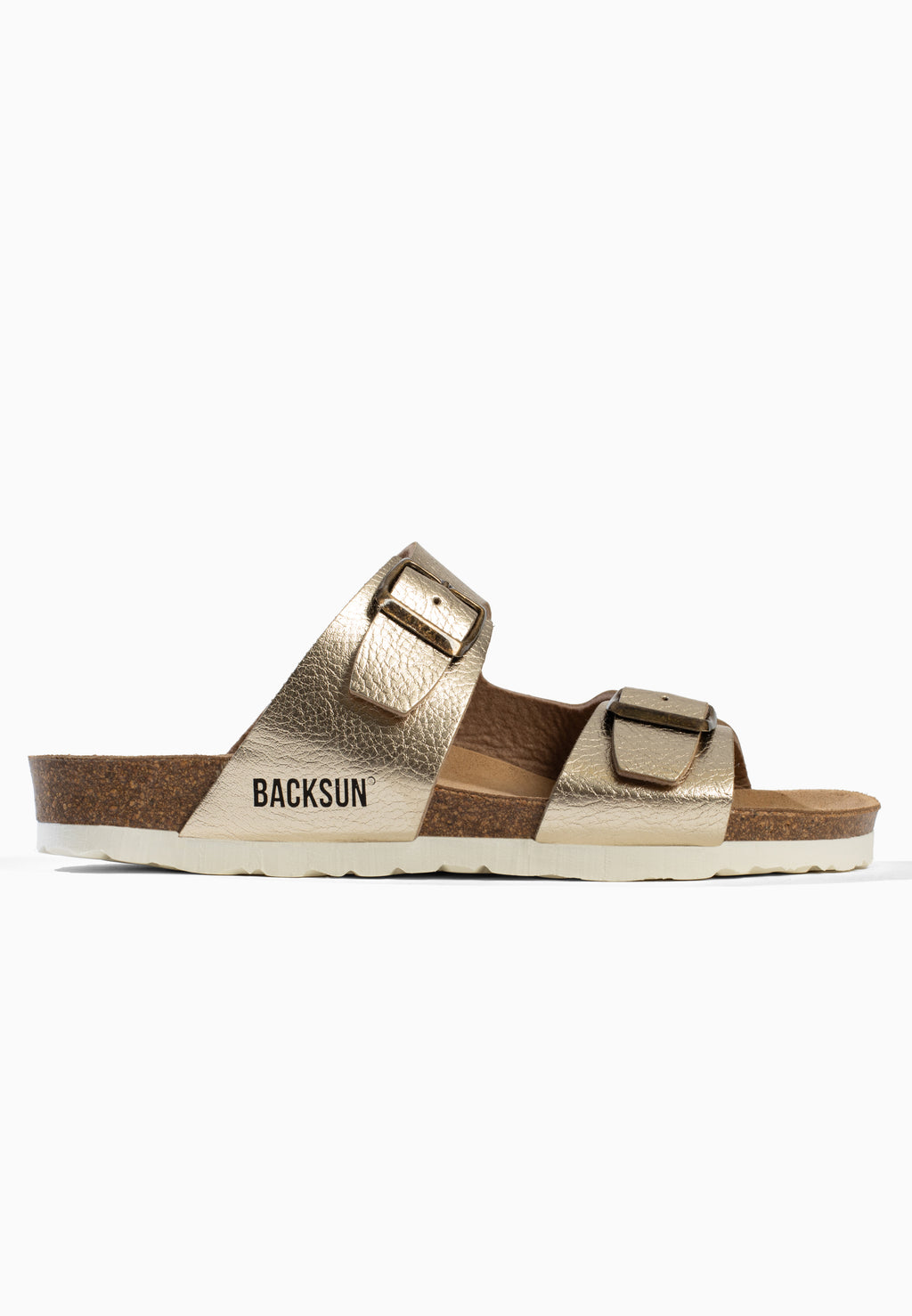 Garda 2 Straps Platin Sandalen