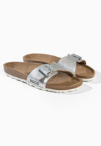 Sandales 1 Bride Riva Argent
