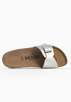 Sandales 1 Bride Riva Argent