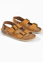 Sandales Milan Multi-Brides Camel