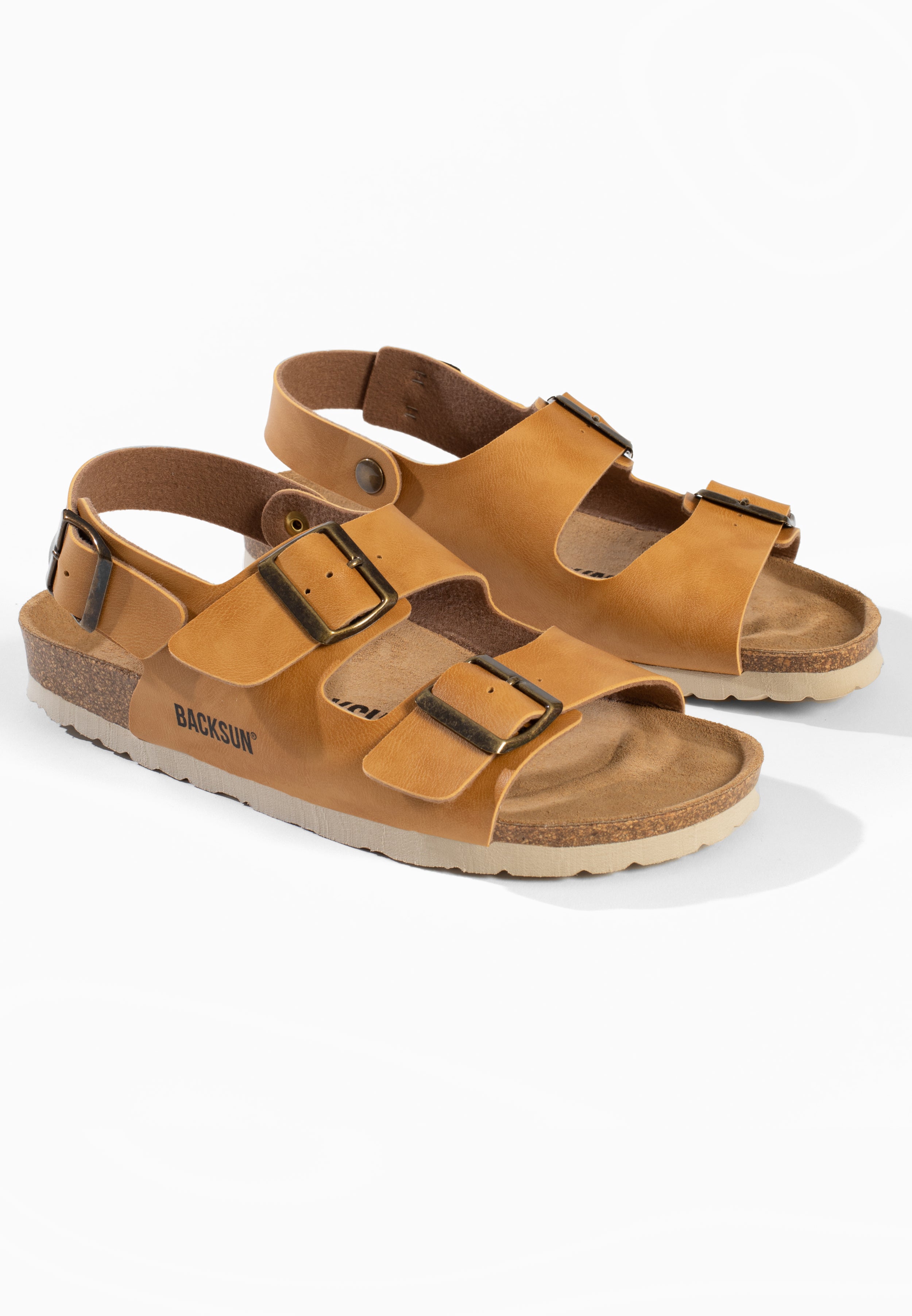 Sandales Milan Multi-Brides Camel