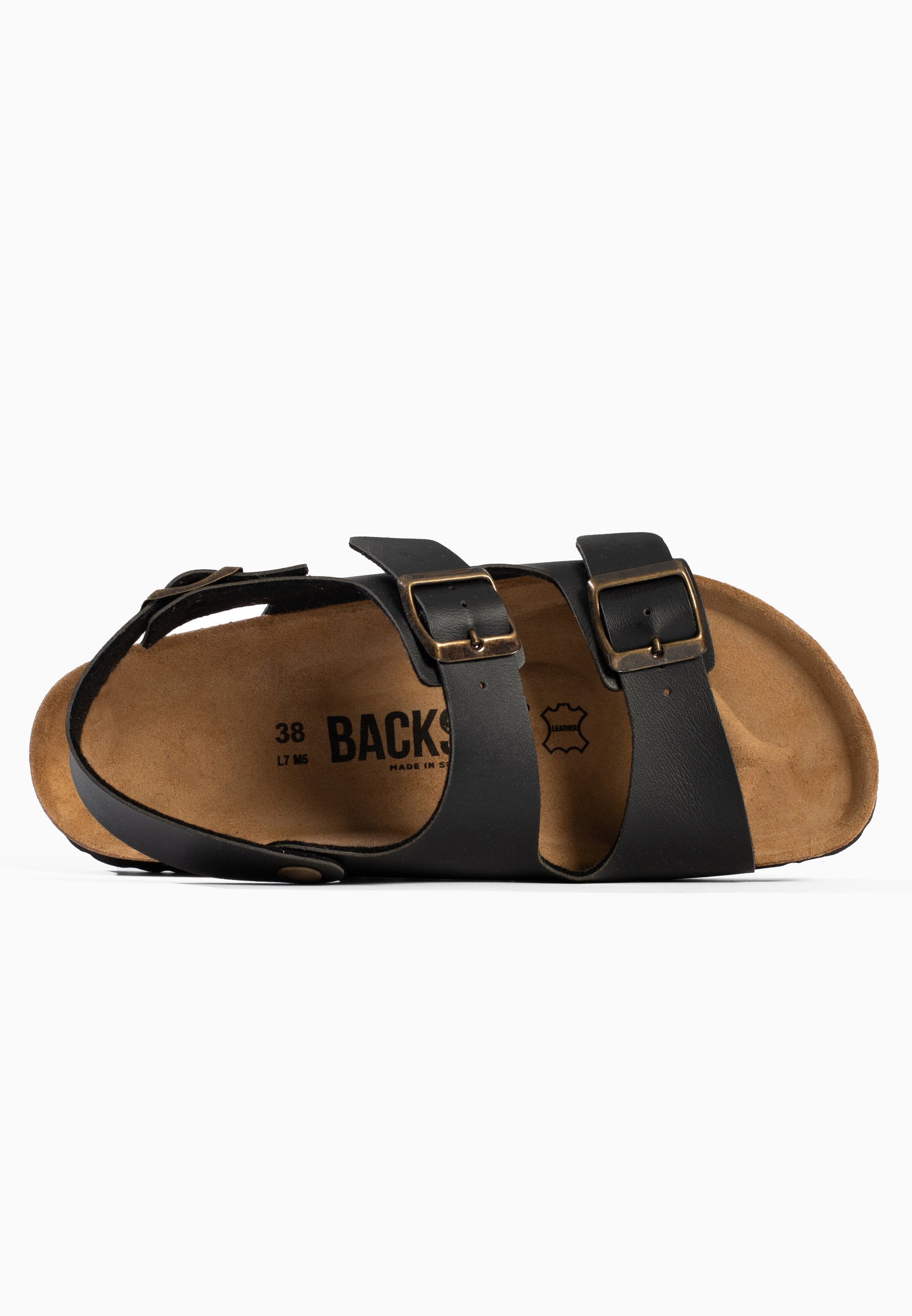 Sandales Milan Multi-Brides Noir