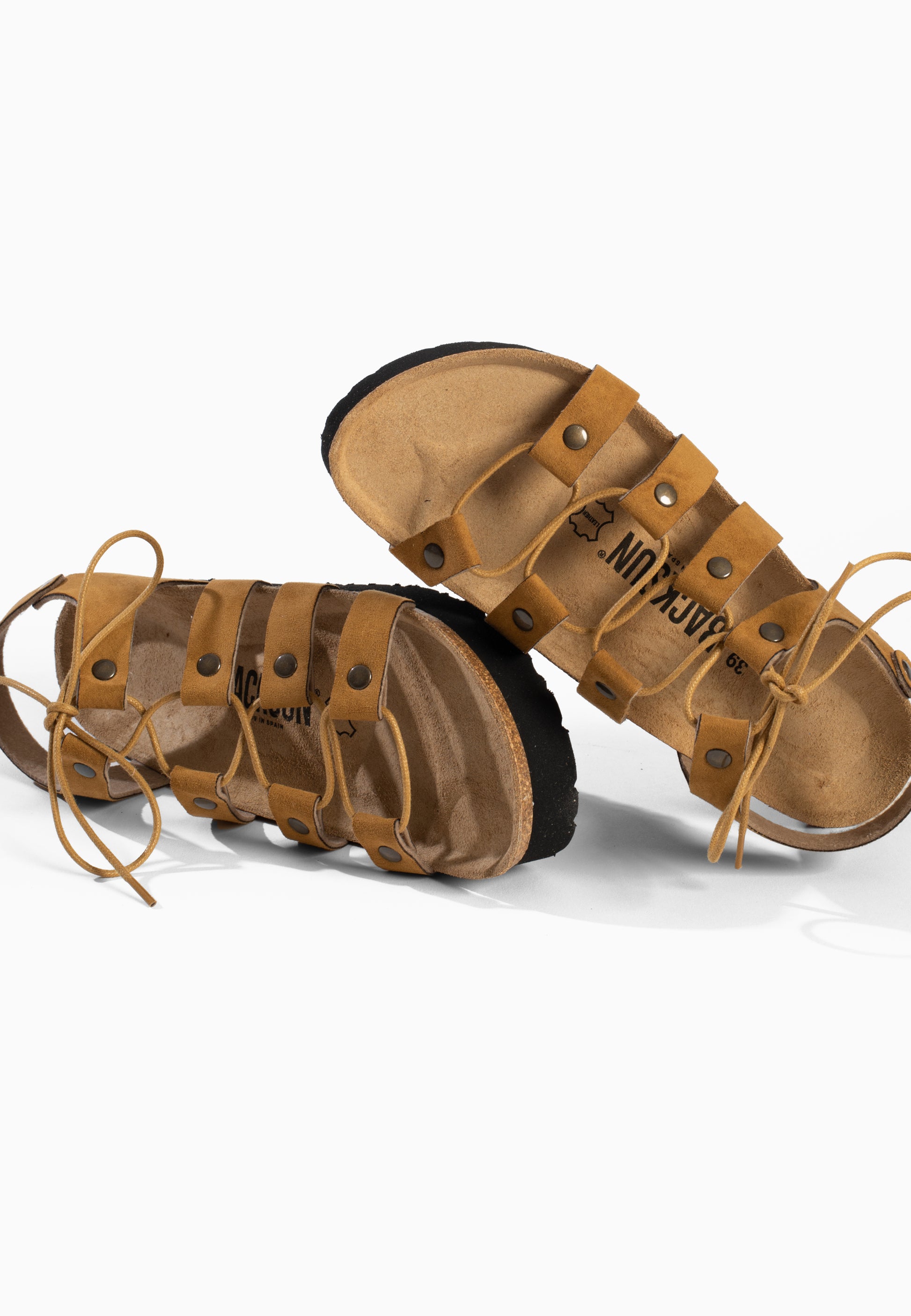 Sandales à Plateforme Manos Beige
