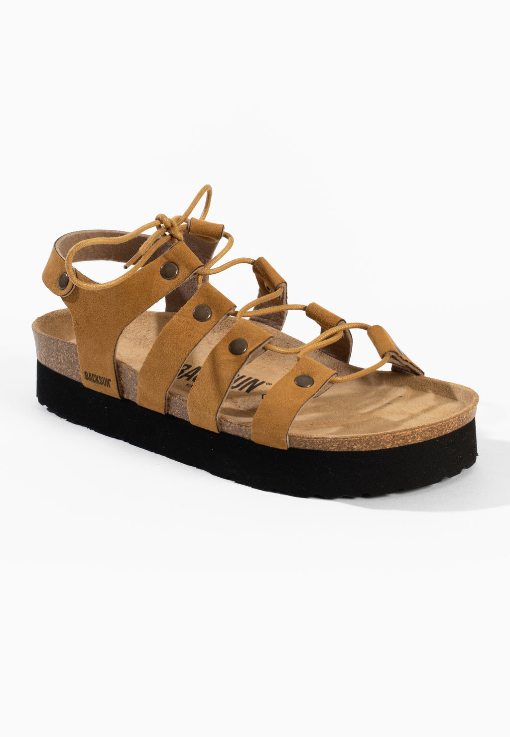 Sandales à Plateforme Manos Beige