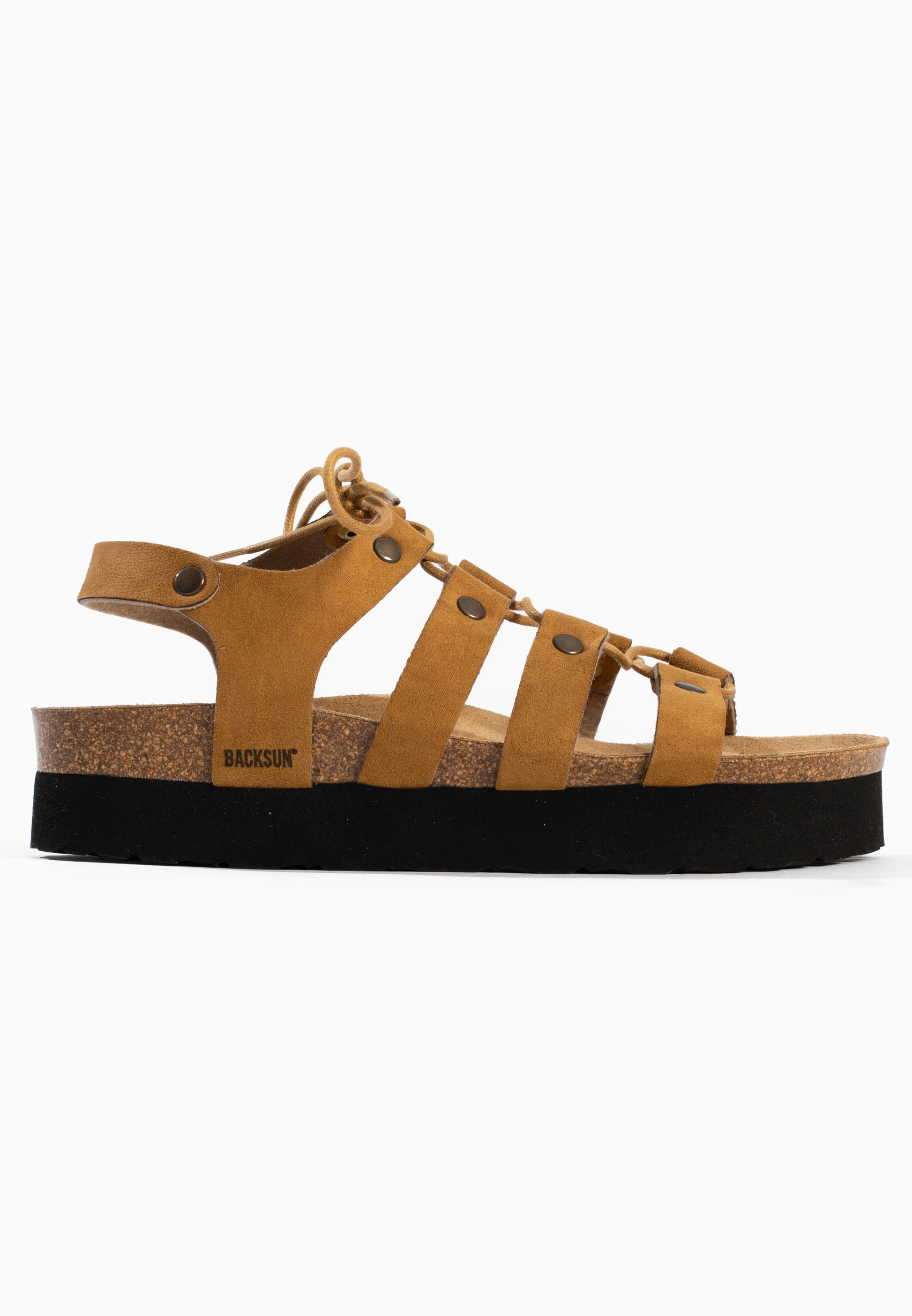 Sandales à Plateforme Manos Beige