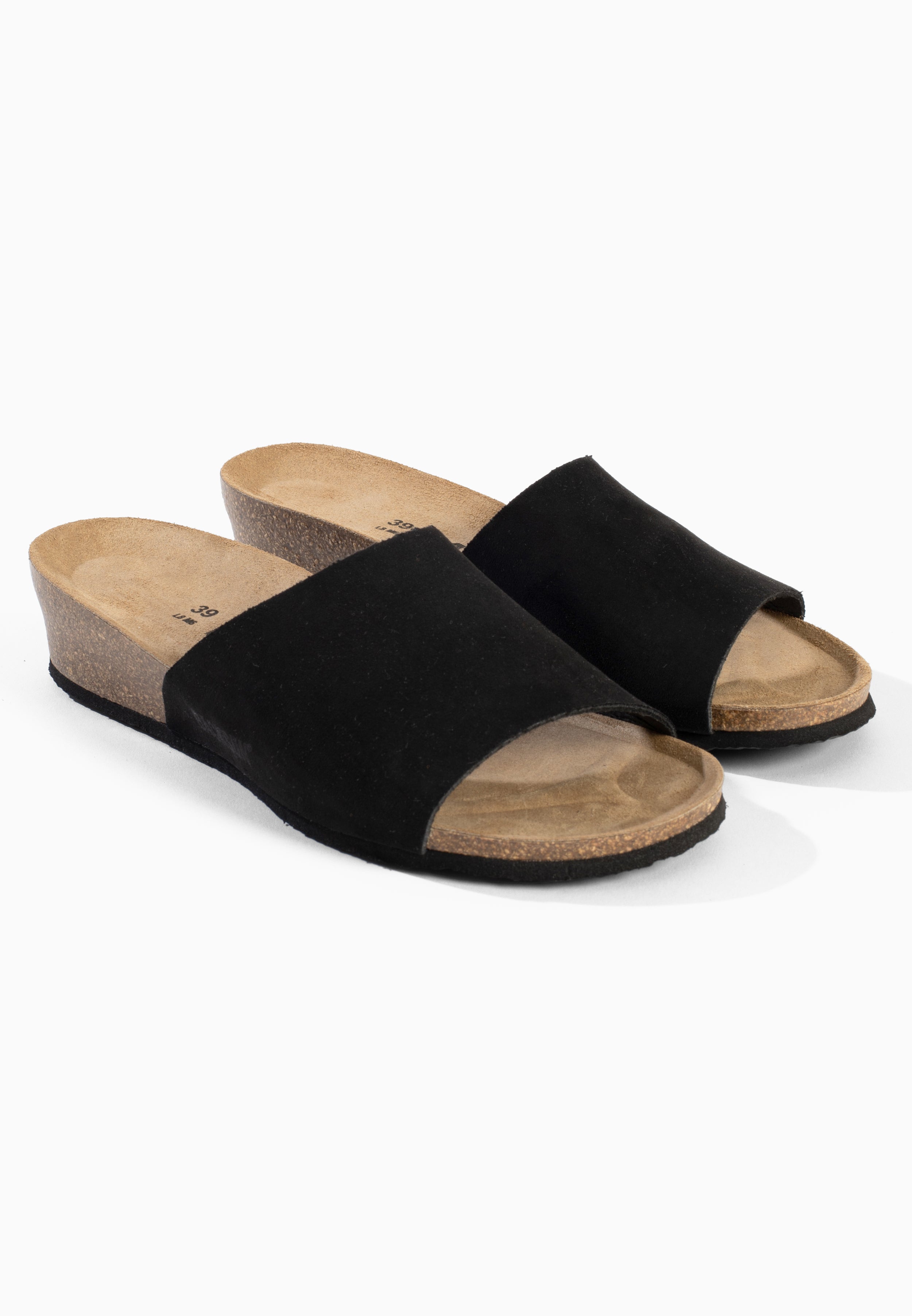 Sandales Compensées et Semi-compensées Bologne Noir