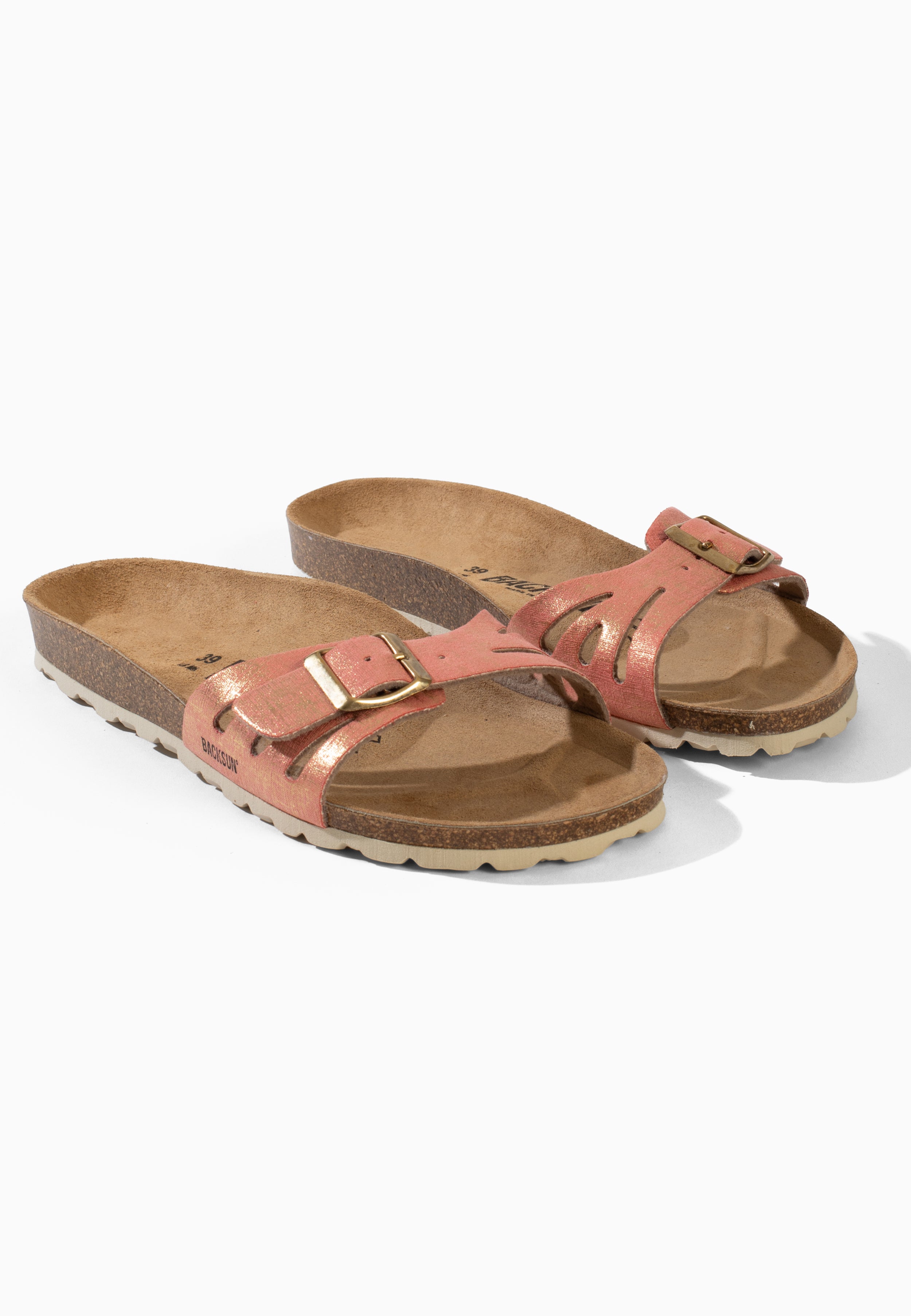 Sandales 1 Bride Riva Rouge