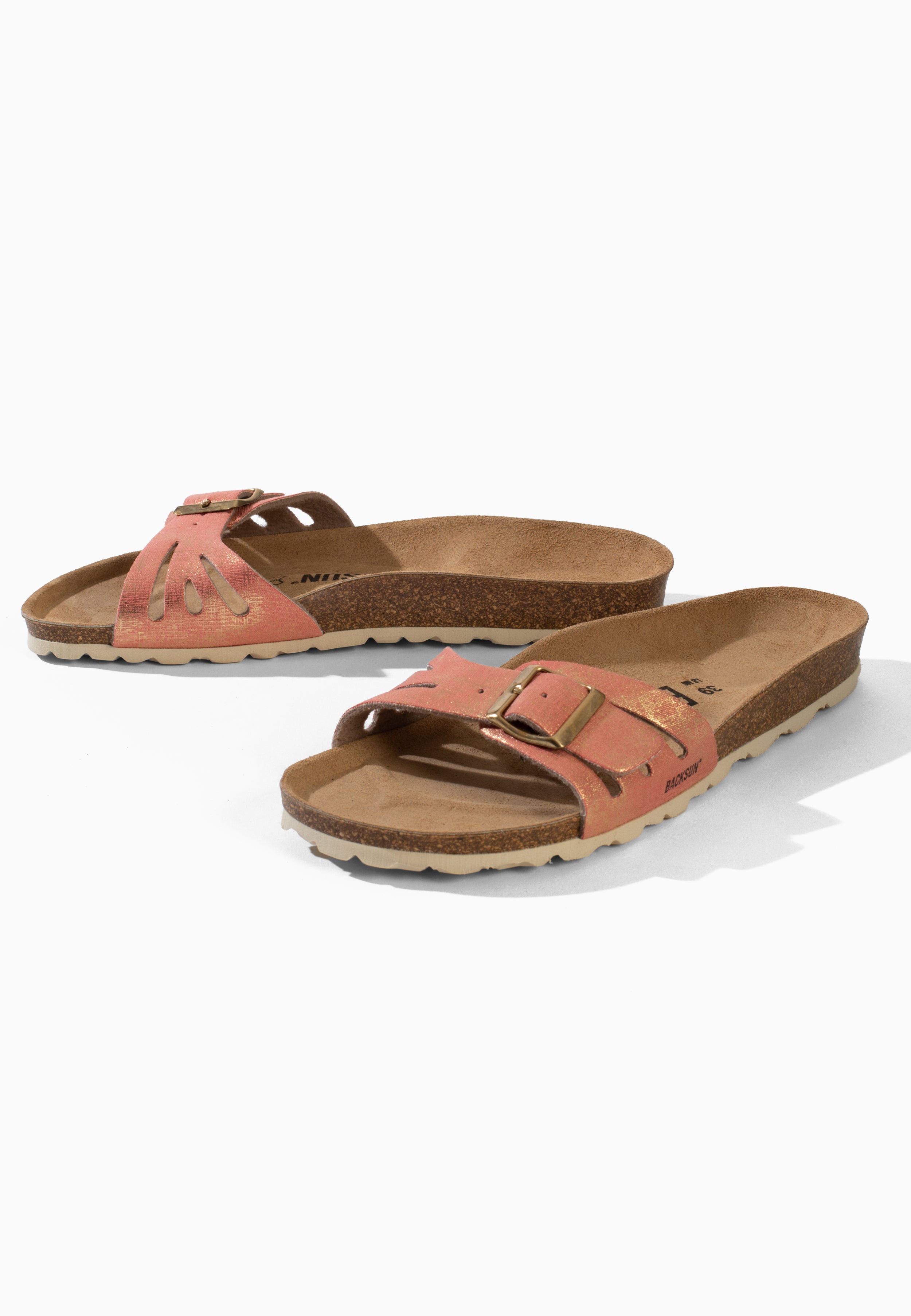 Sandales 1 Bride Riva Rouge