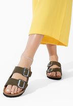 Bali Sandalen 2 Riemen Khaki