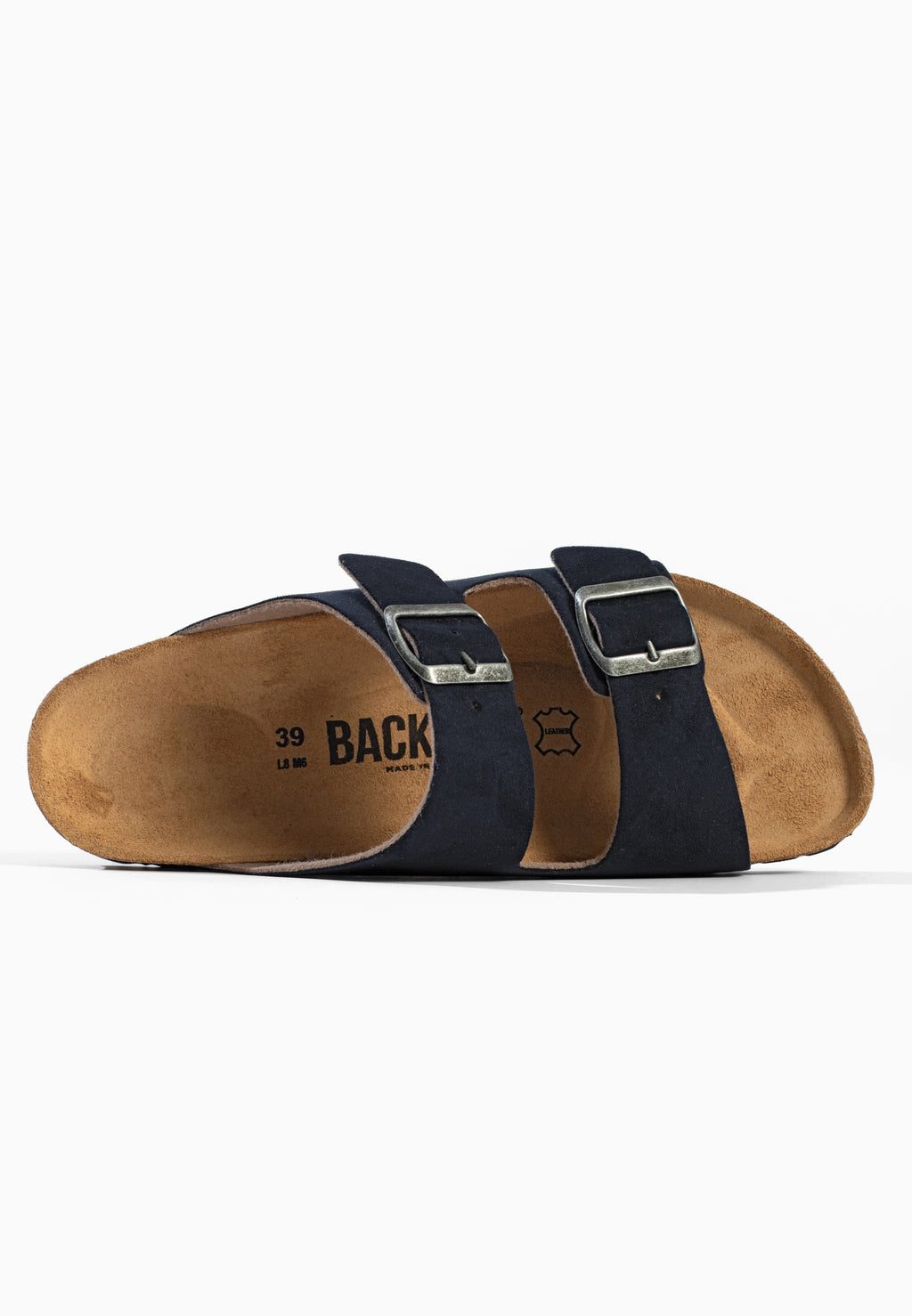 Bali Sandals 2 Straps Navy Blue