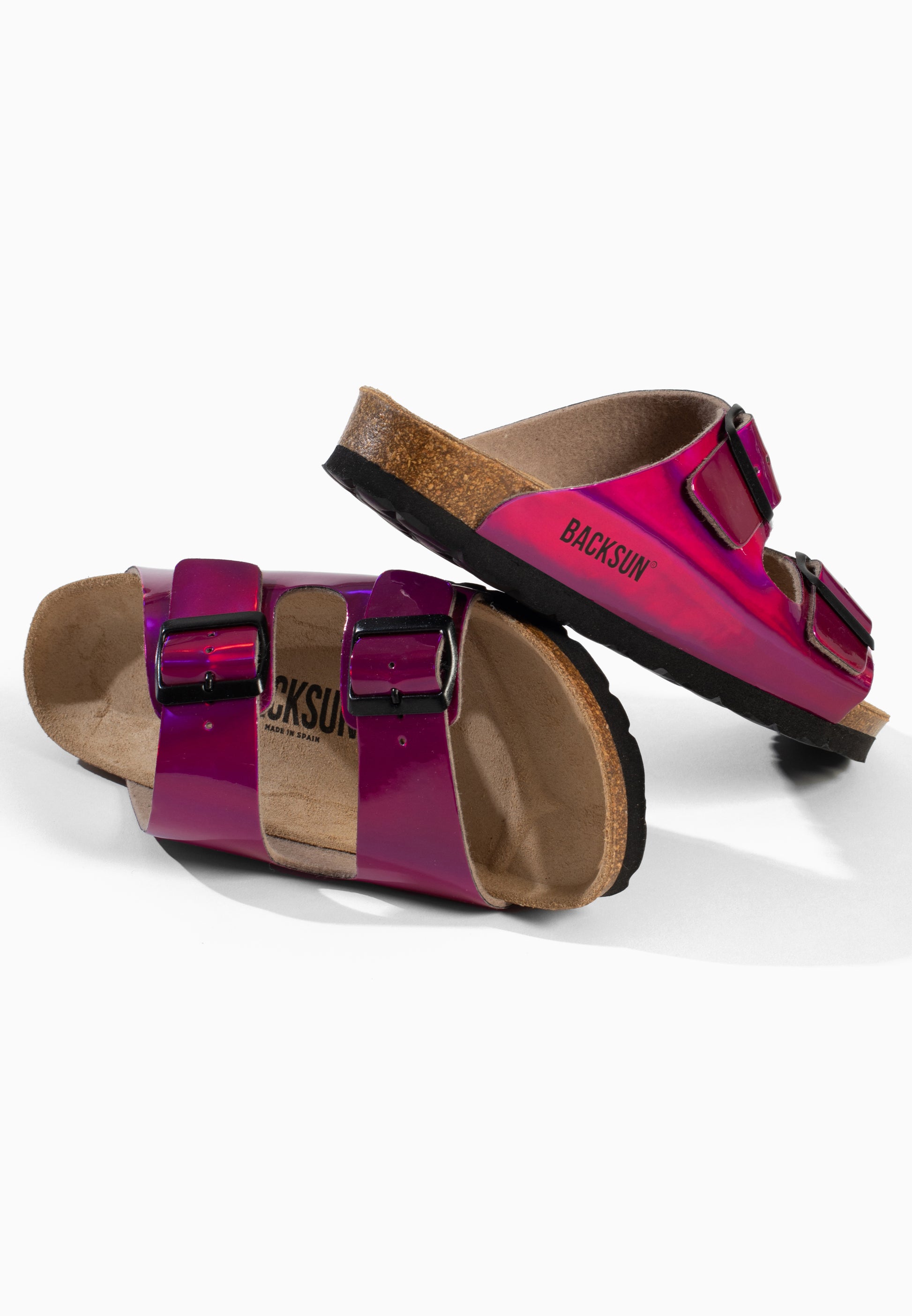Bali Sandals 2 Straps Fuchsia