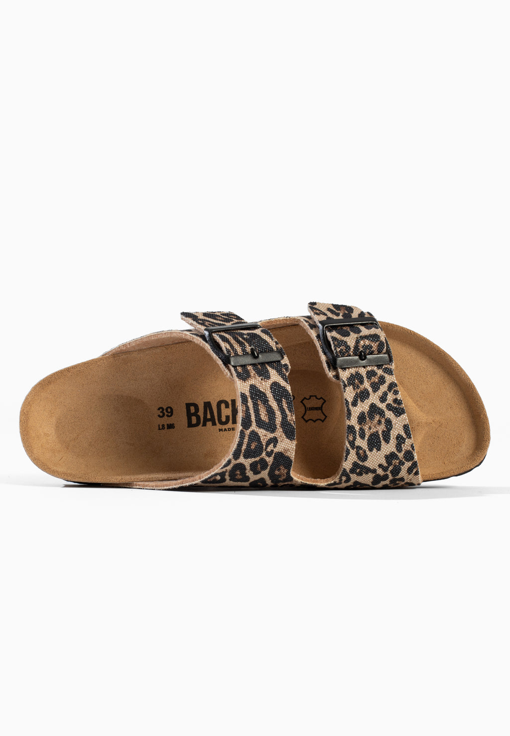 Bali 2 Strap Leopard Sandals