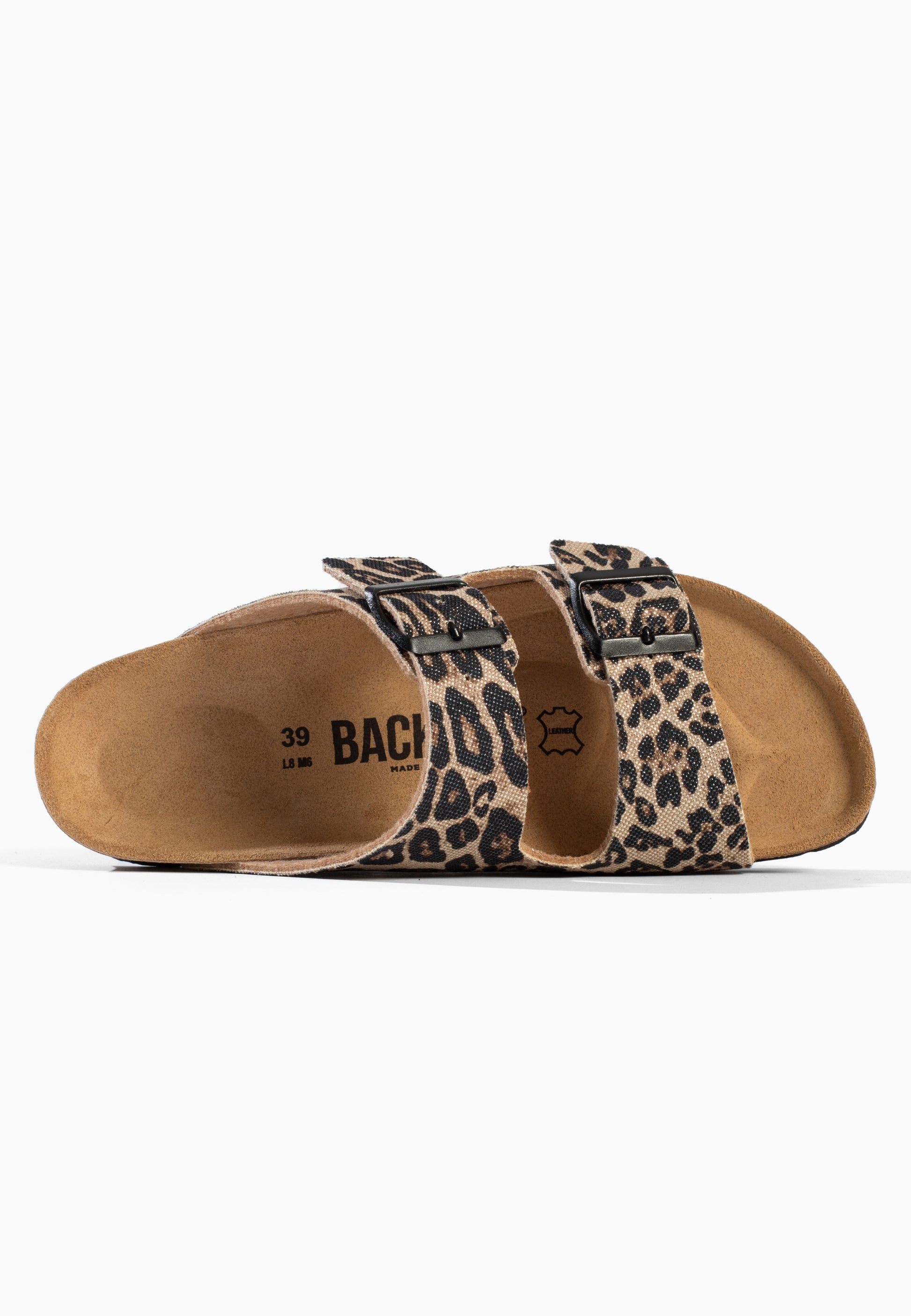 Bali 2 Strap Leopard Sandals
