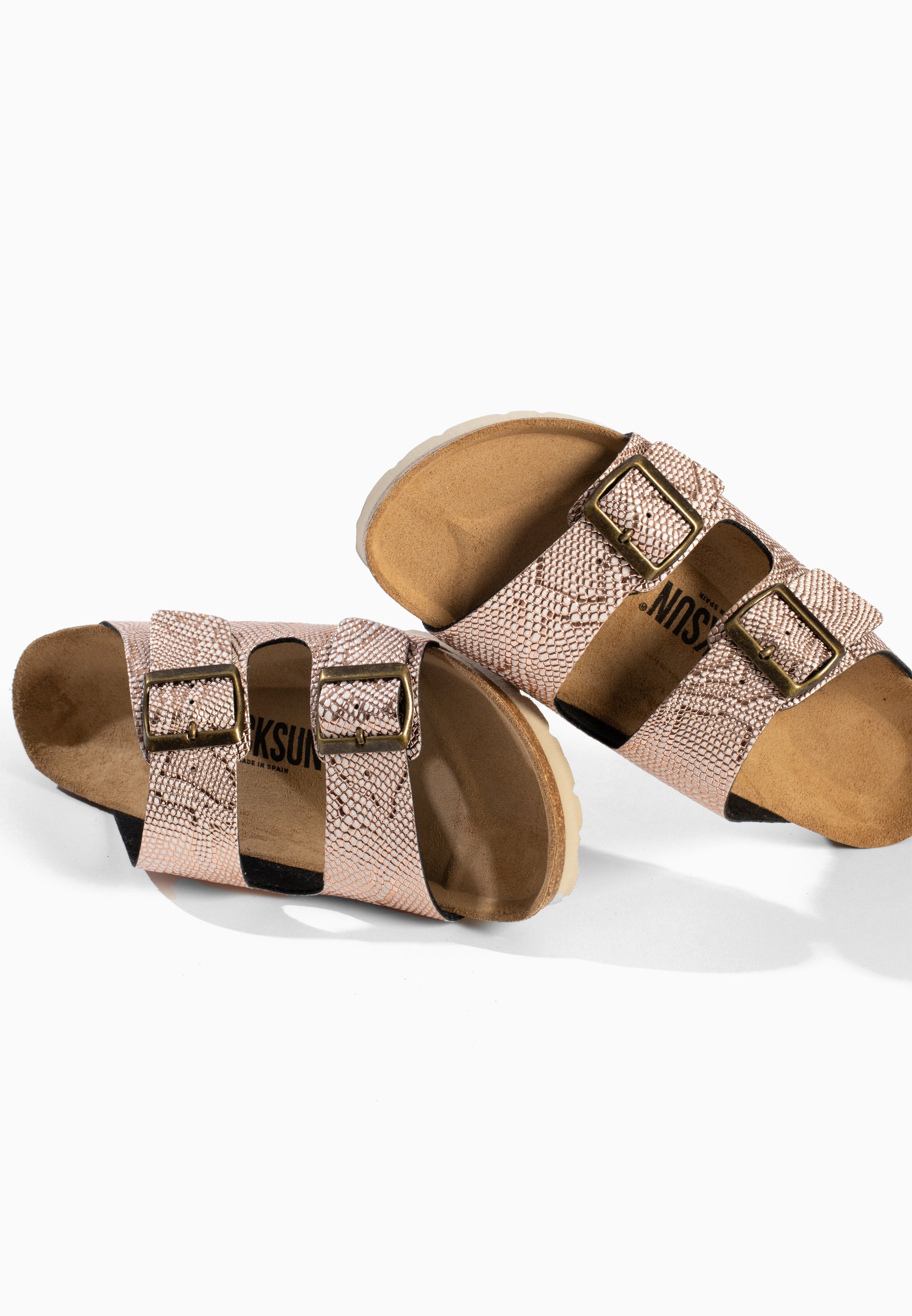Bali 2 Straps Rose Gold Sandals