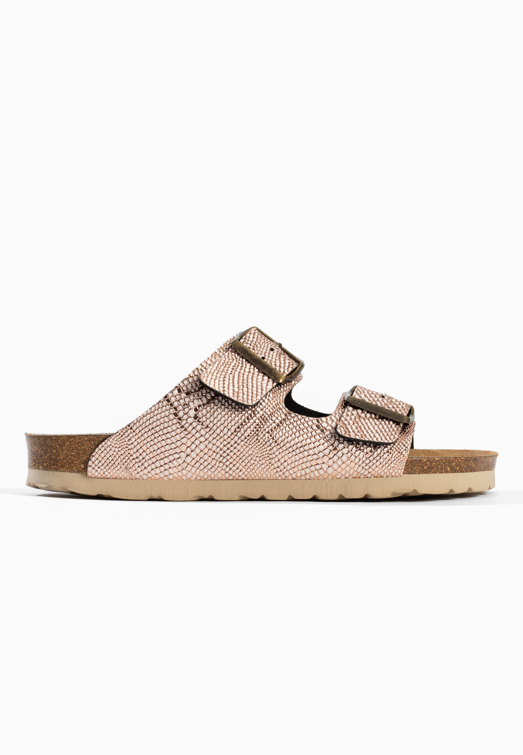 Bali 2 Straps Rose Gold Sandals