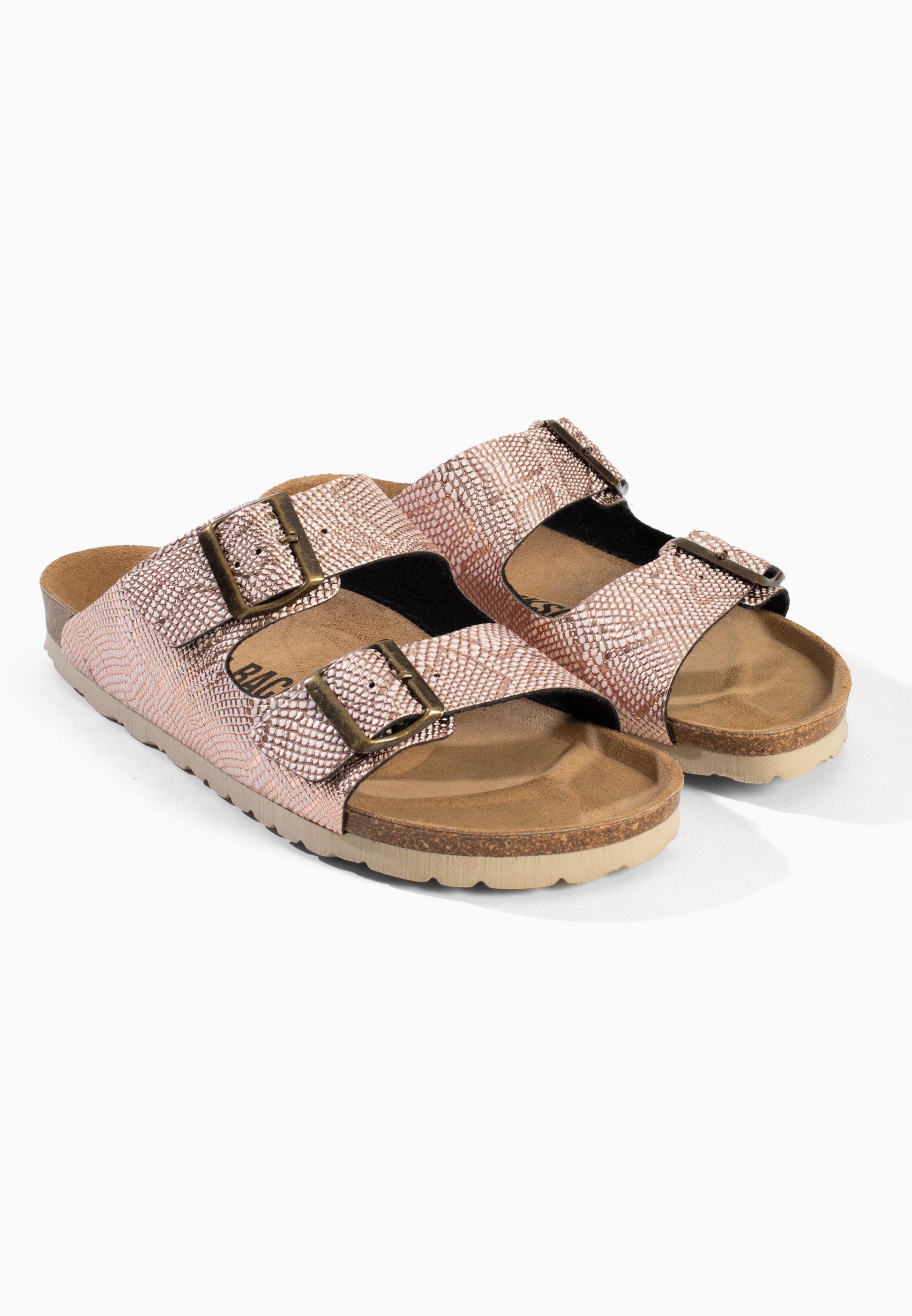 Bali 2 Straps Rose Gold Sandals