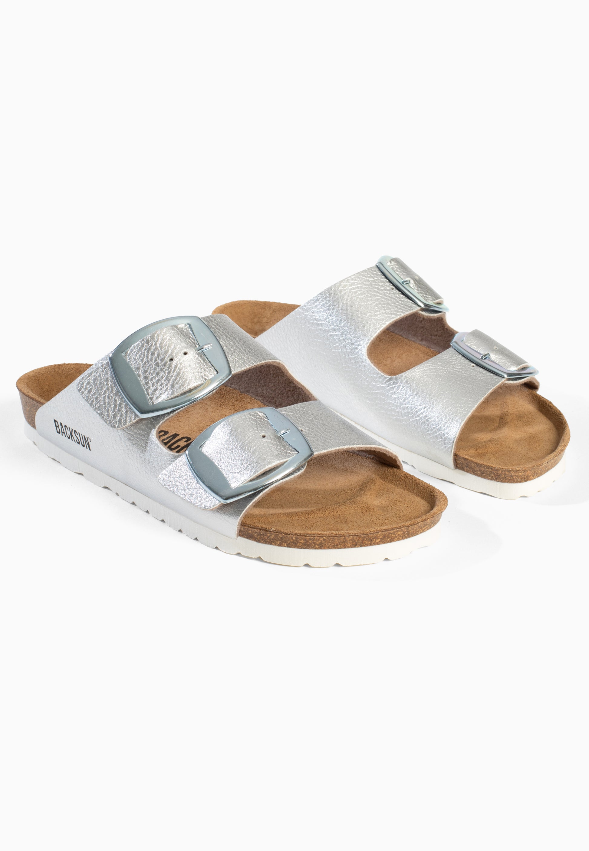 Londrina 2 Riemchen Sandalen Silber