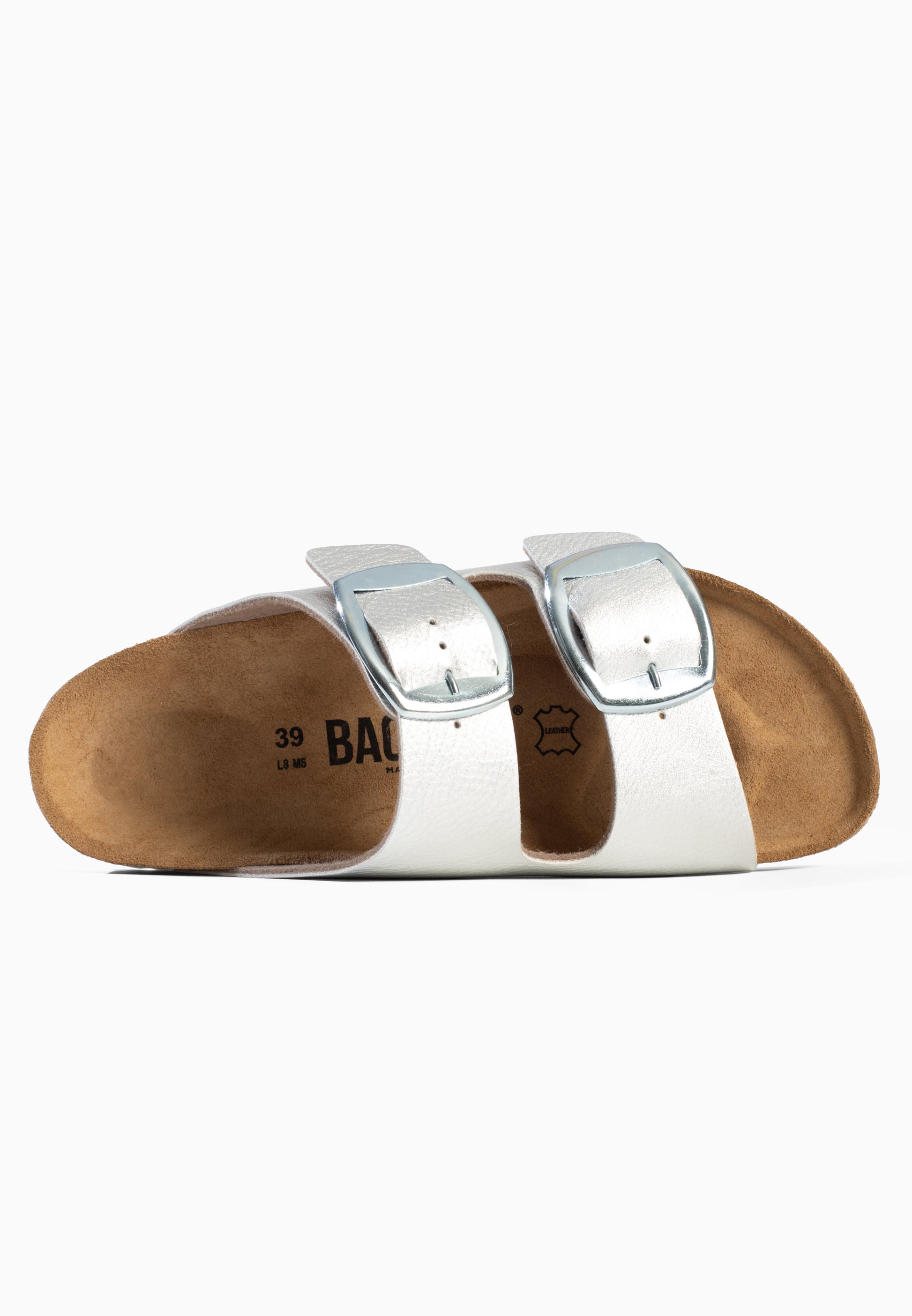 Londrina 2 Riemchen Sandalen Silber