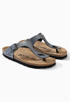 Sandales à Entre-doigts Singapore Pewter