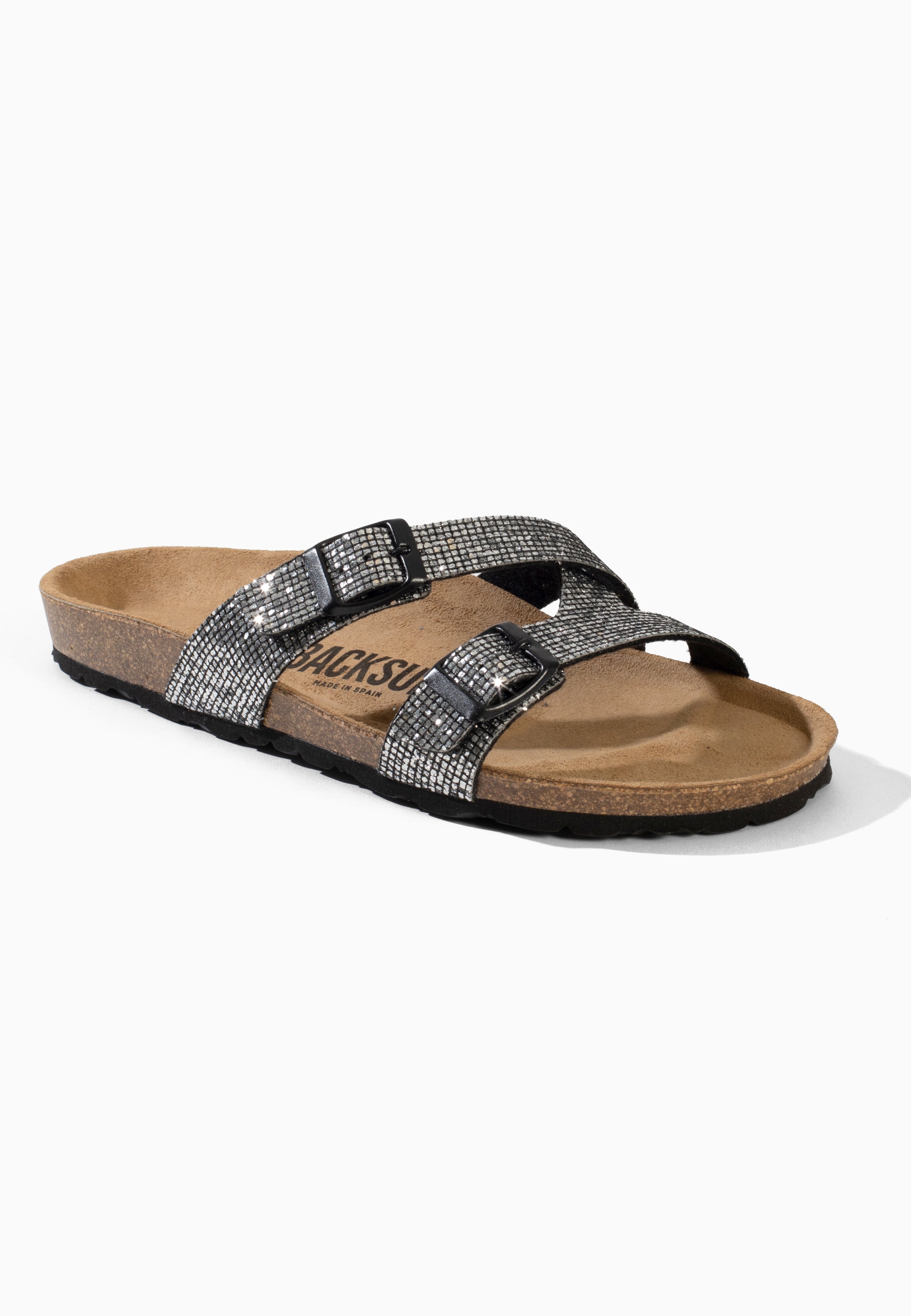Sandales 2 Brides Talca Pewter
