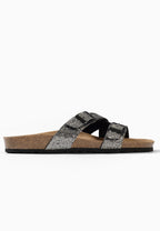 Sandales 2 Brides Talca Pewter