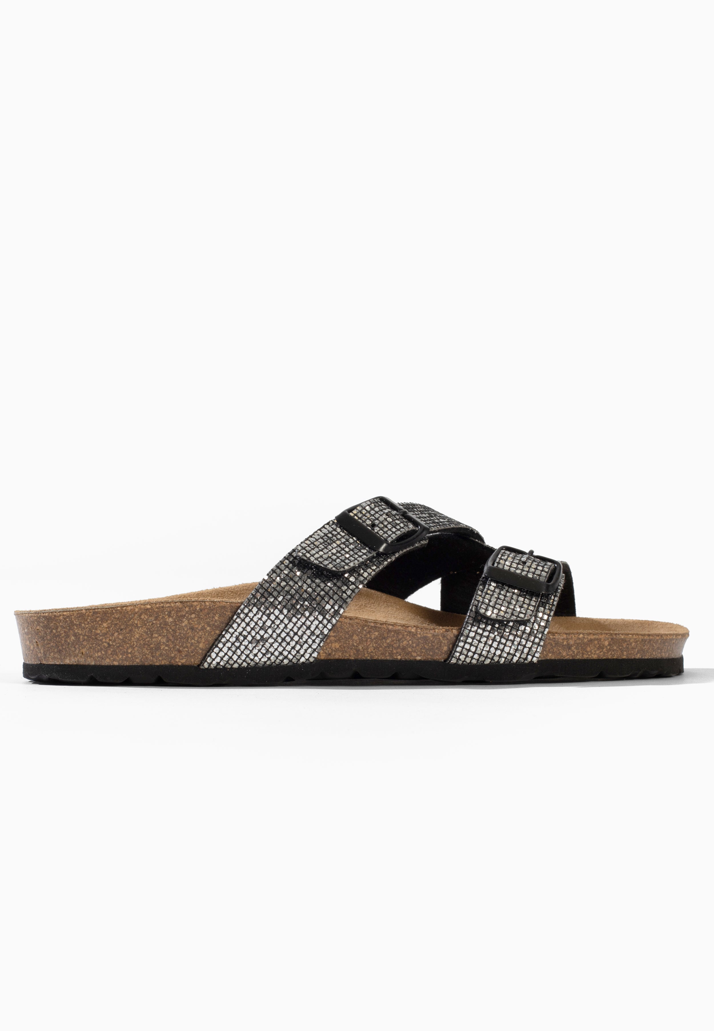 Sandales 2 Brides Talca Pewter