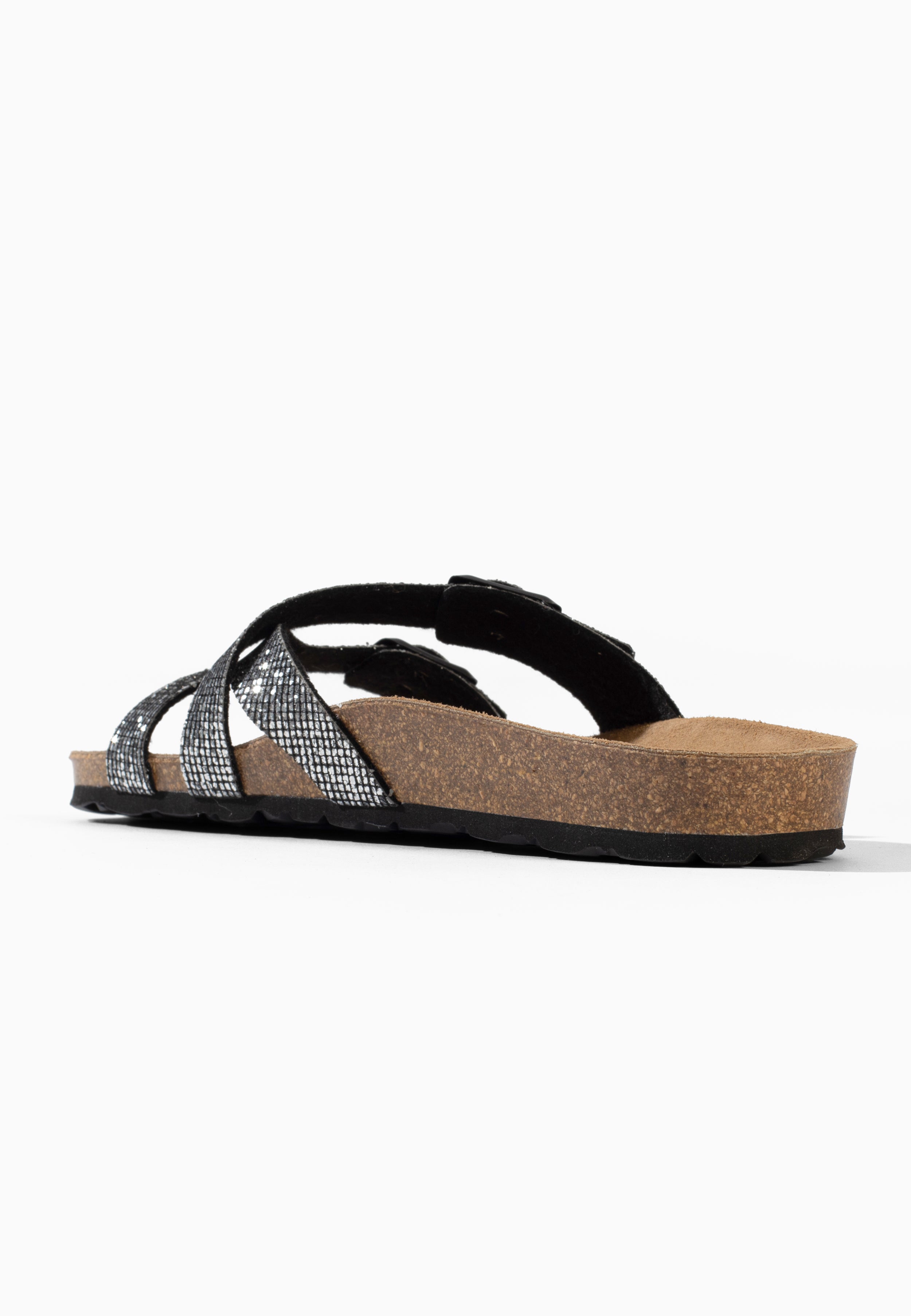 Sandales 2 Brides Talca Pewter