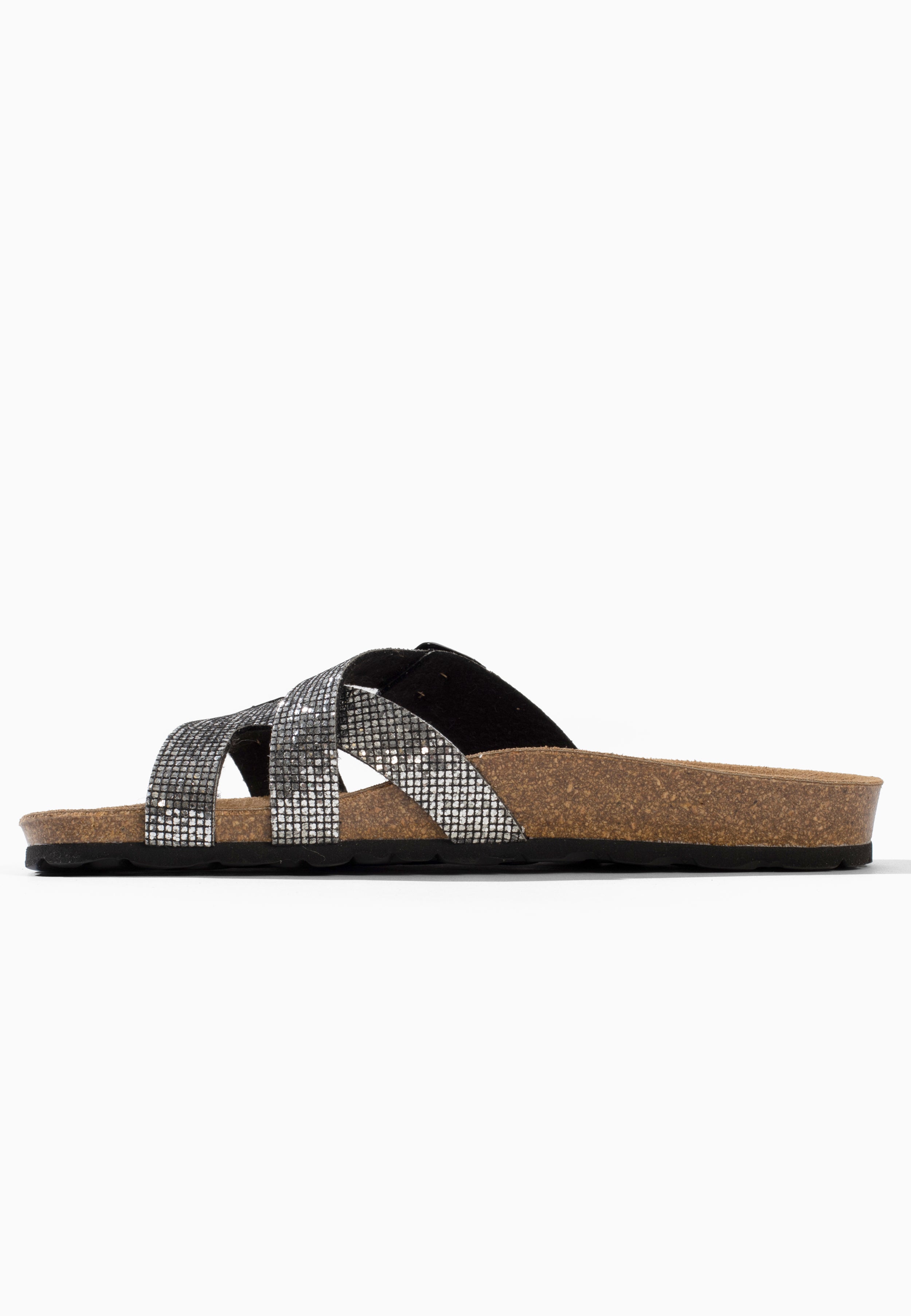 Sandales 2 Brides Talca Pewter