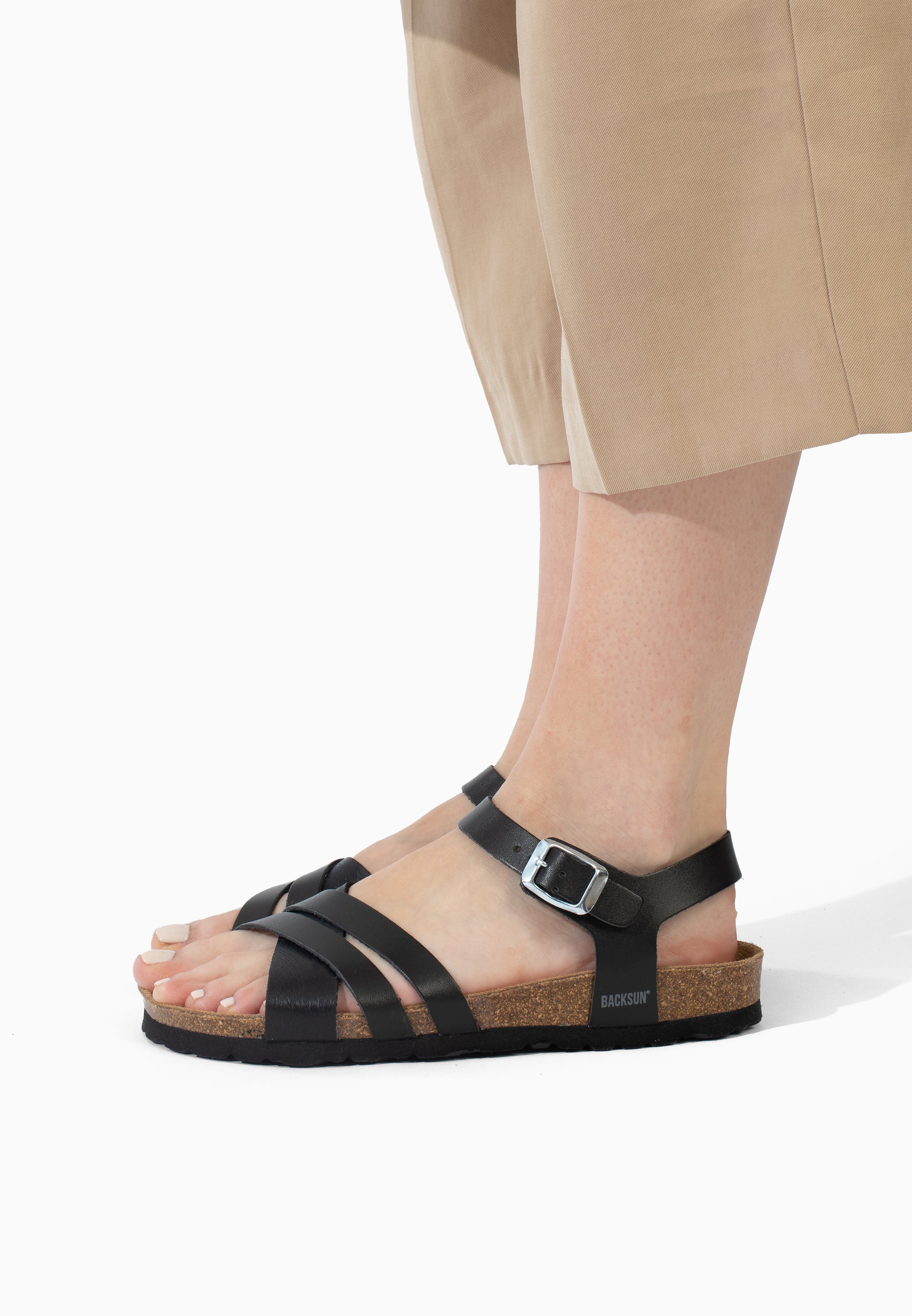 Sandales Andes Multi-Brides Noir
