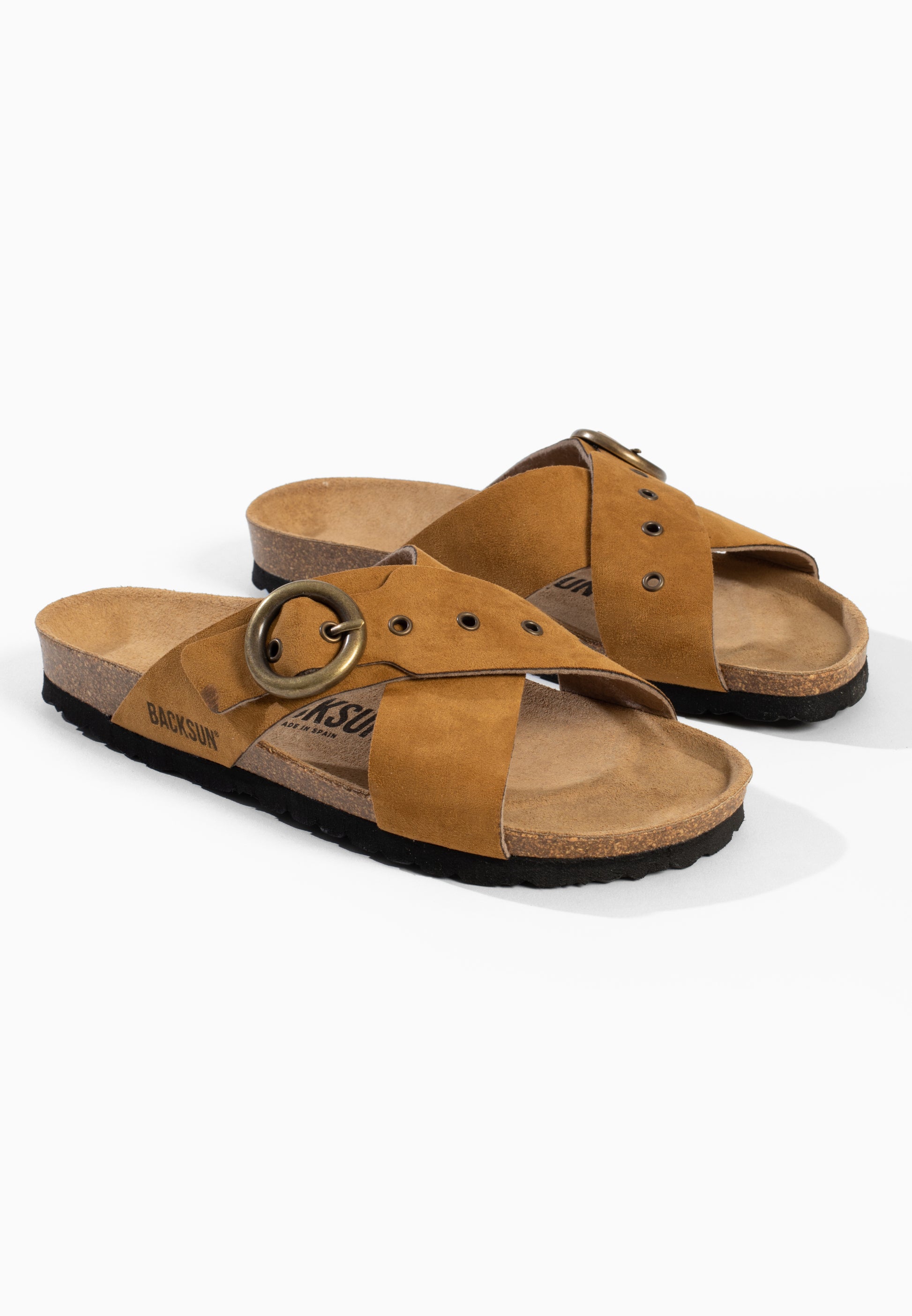 Sandales 2 Brides Bari Beige