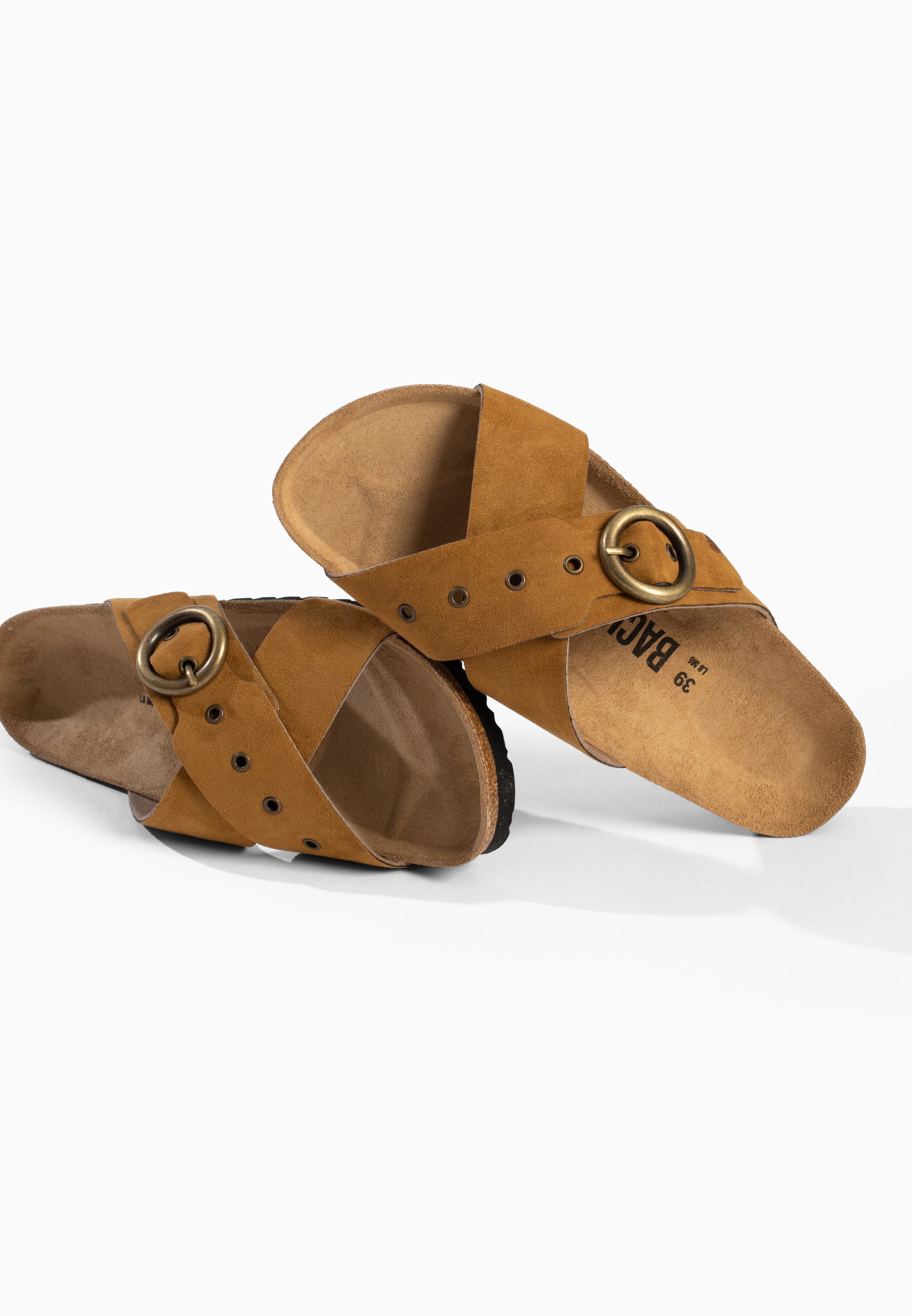 Sandales 2 Brides Bari Beige