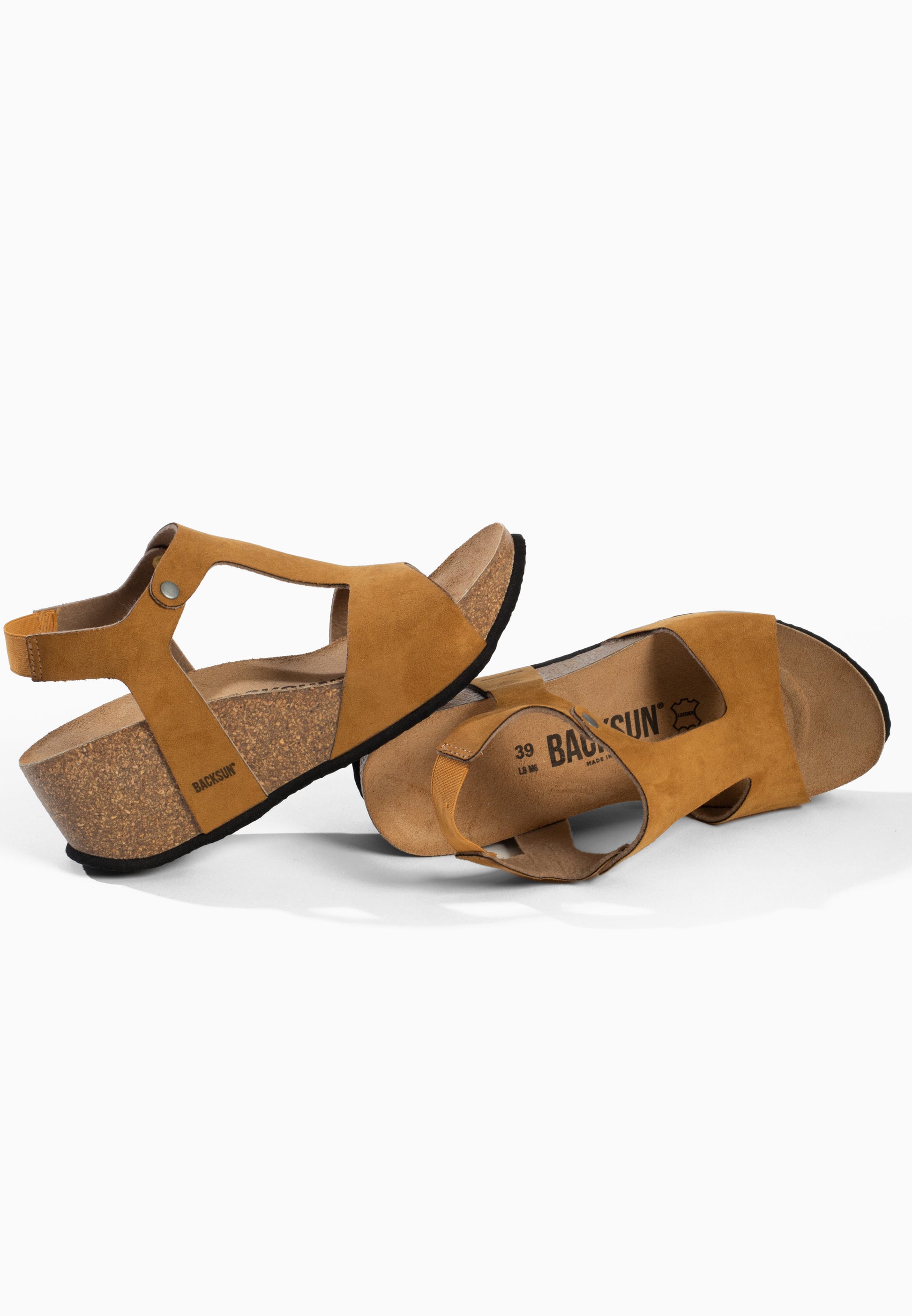 Sandales Florence Compensées et semi-compensées Tan