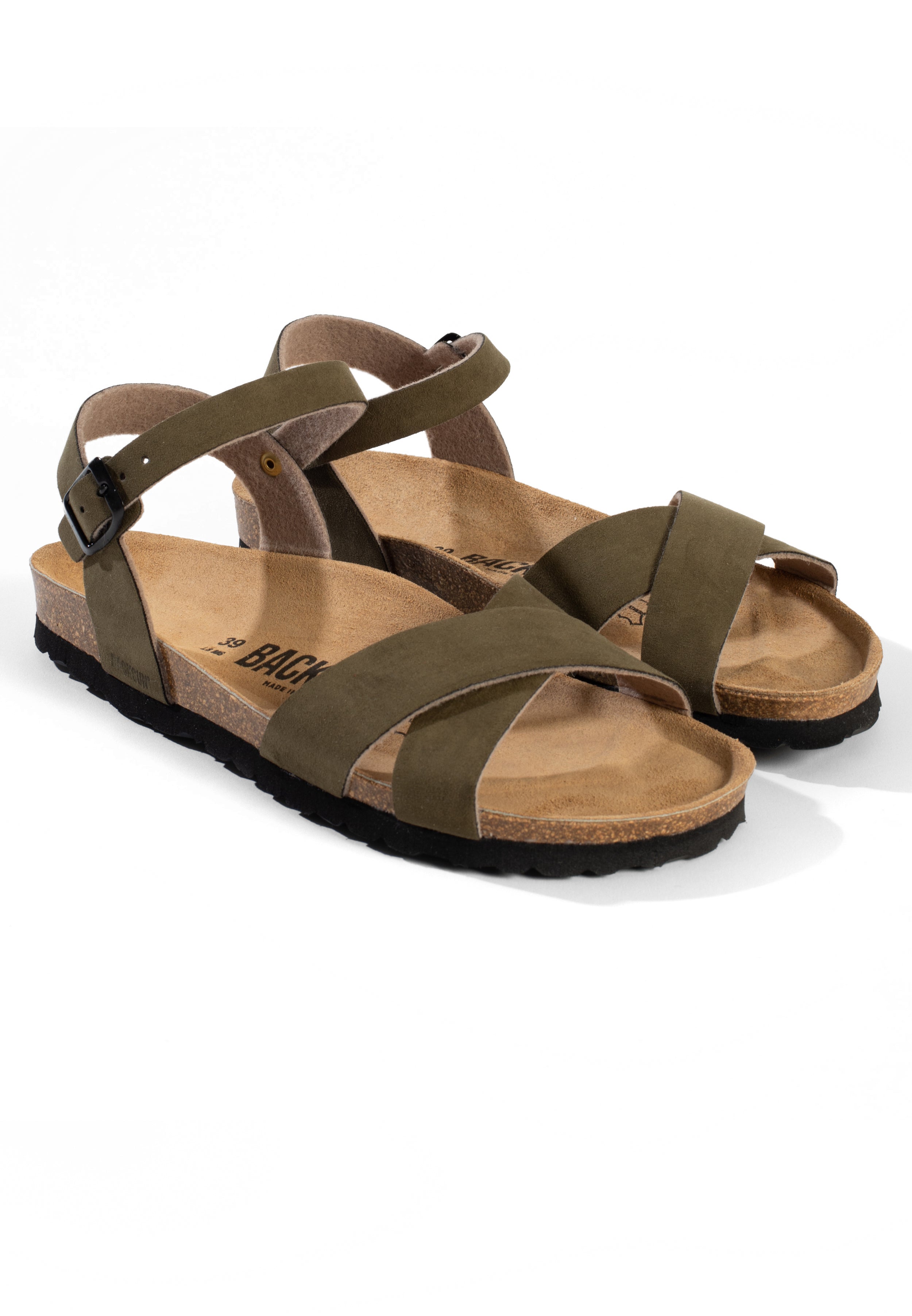 Sandales Lara Multi-Brides Vert