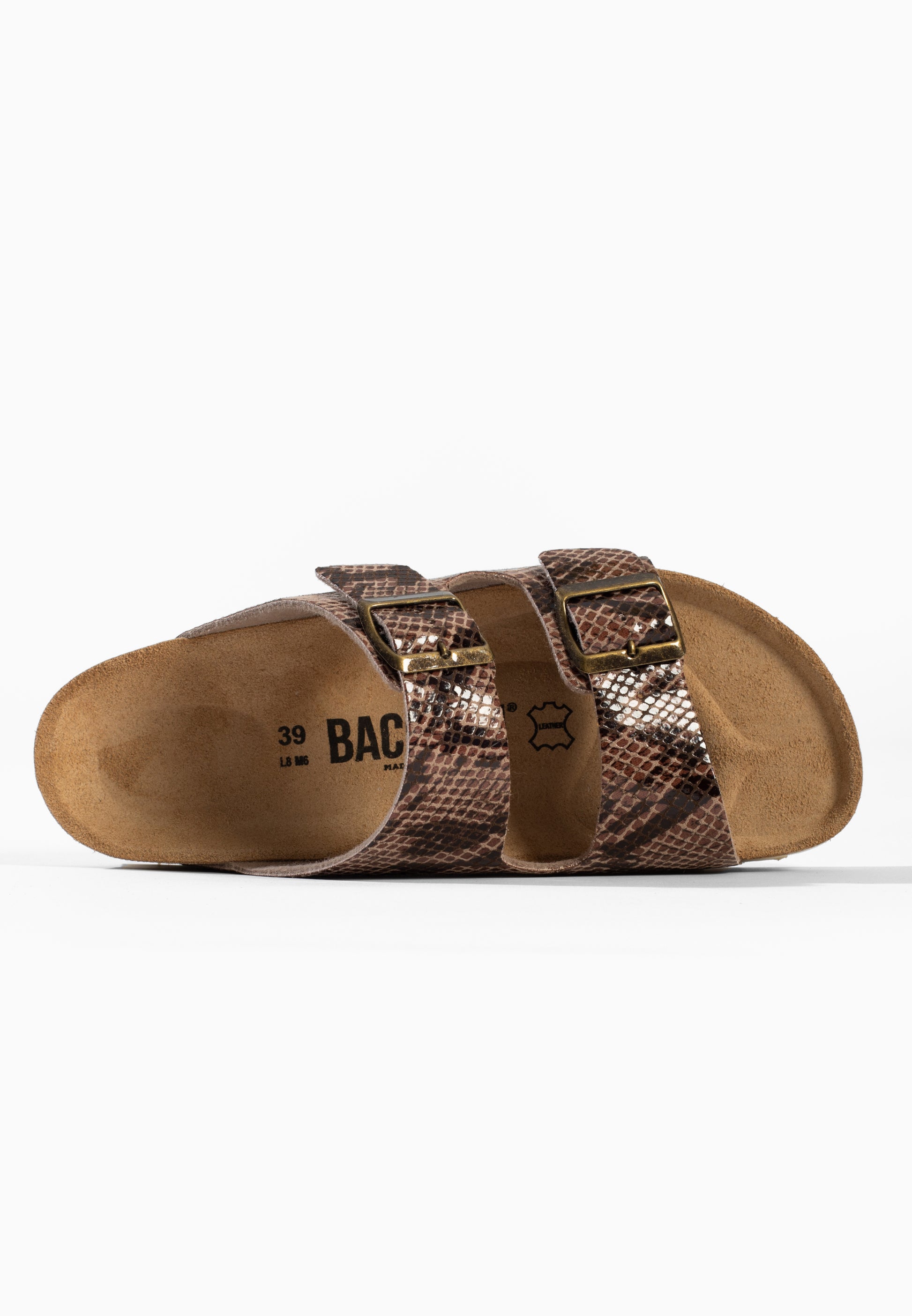 Dumai Brown Platform Sandals