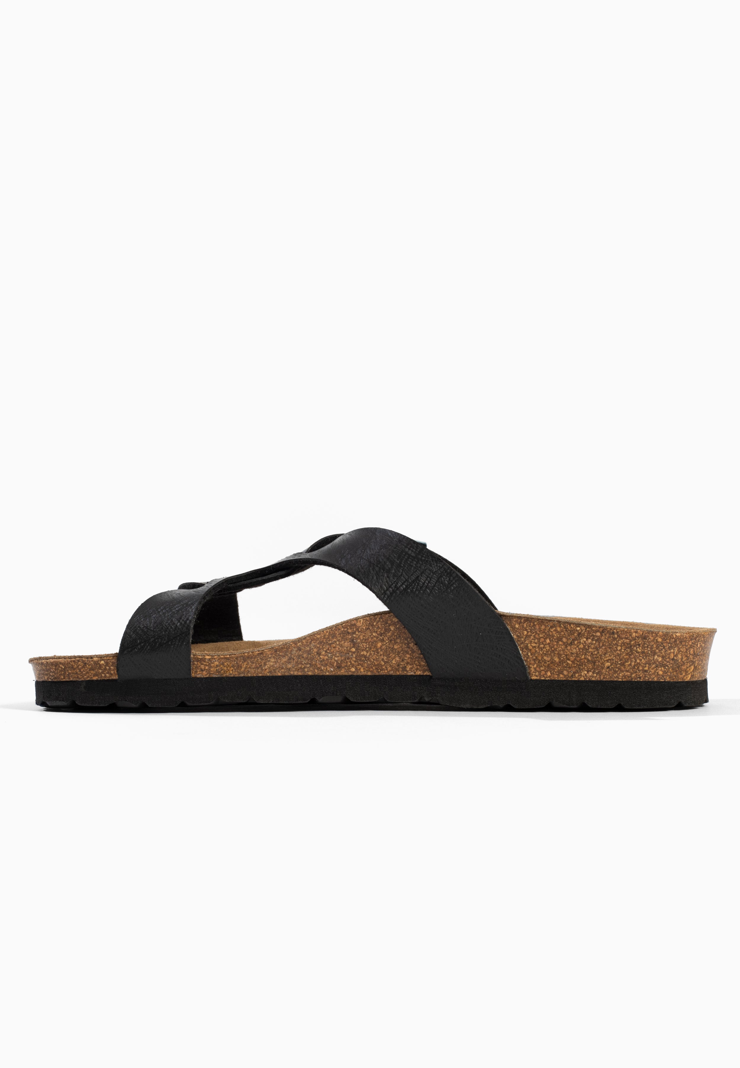 Sandales Abramo 2 Brides Noir
