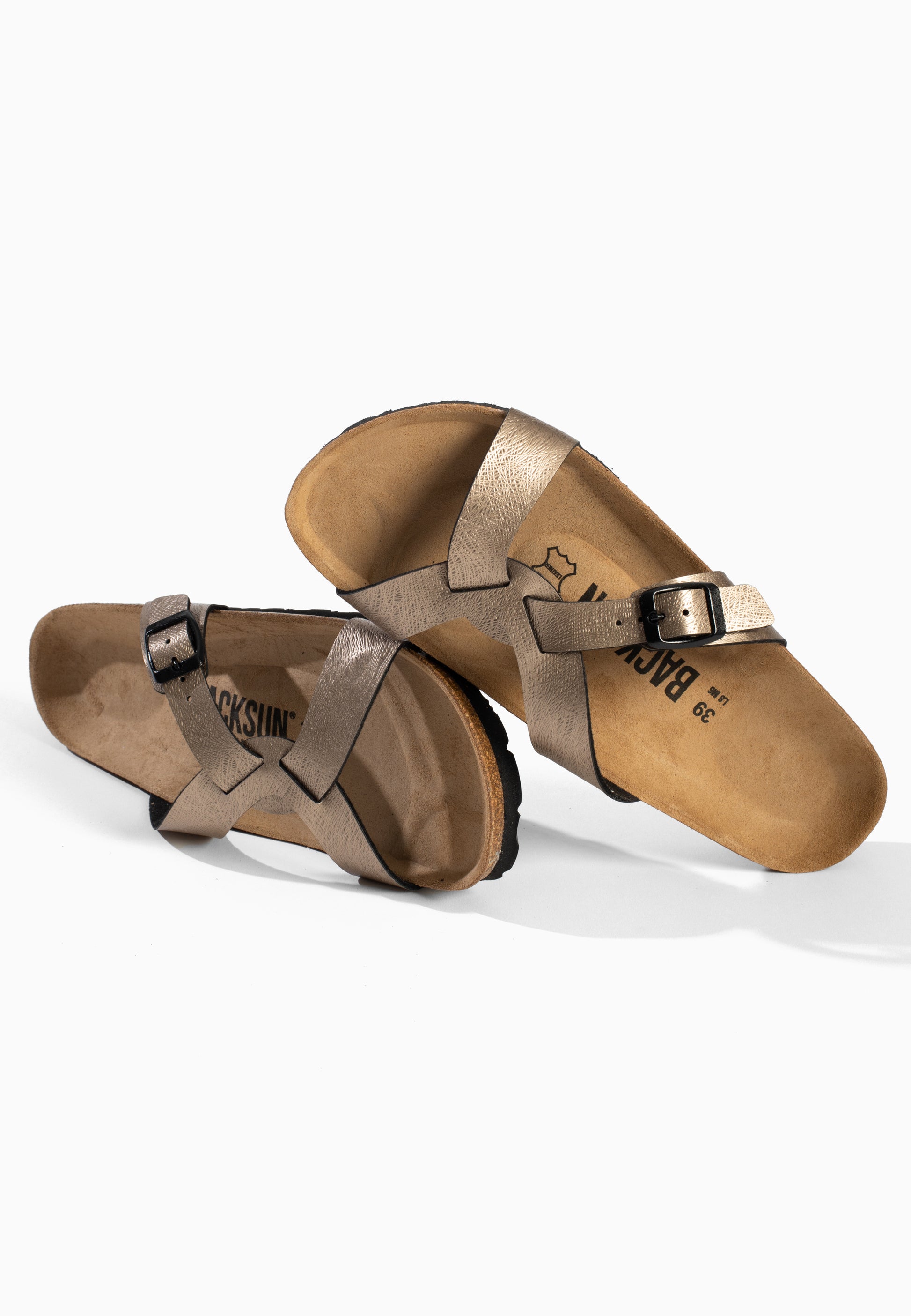 Abramo 2 Strap Mocha Sandals