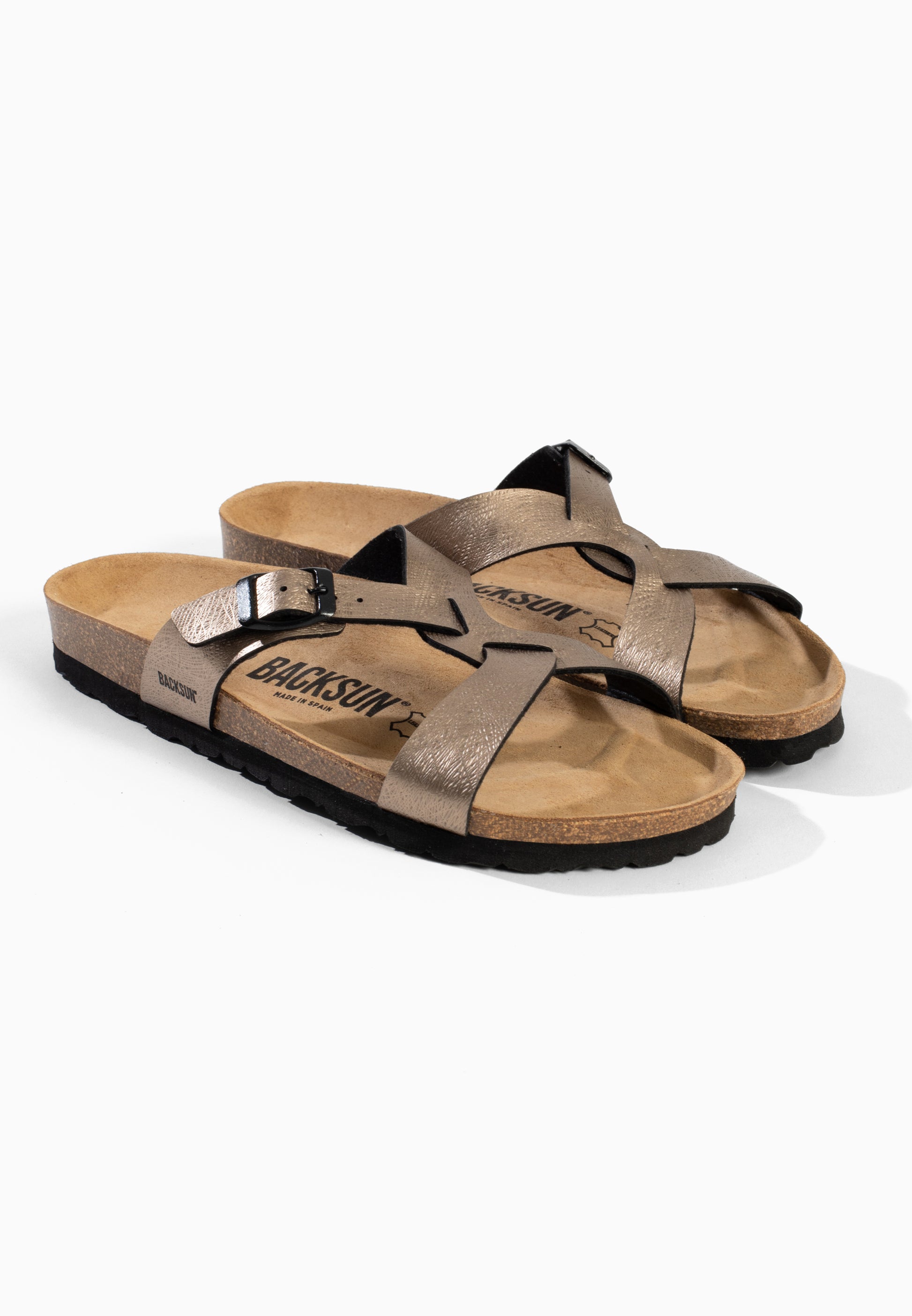 Abramo 2 Strap Mocha Sandals
