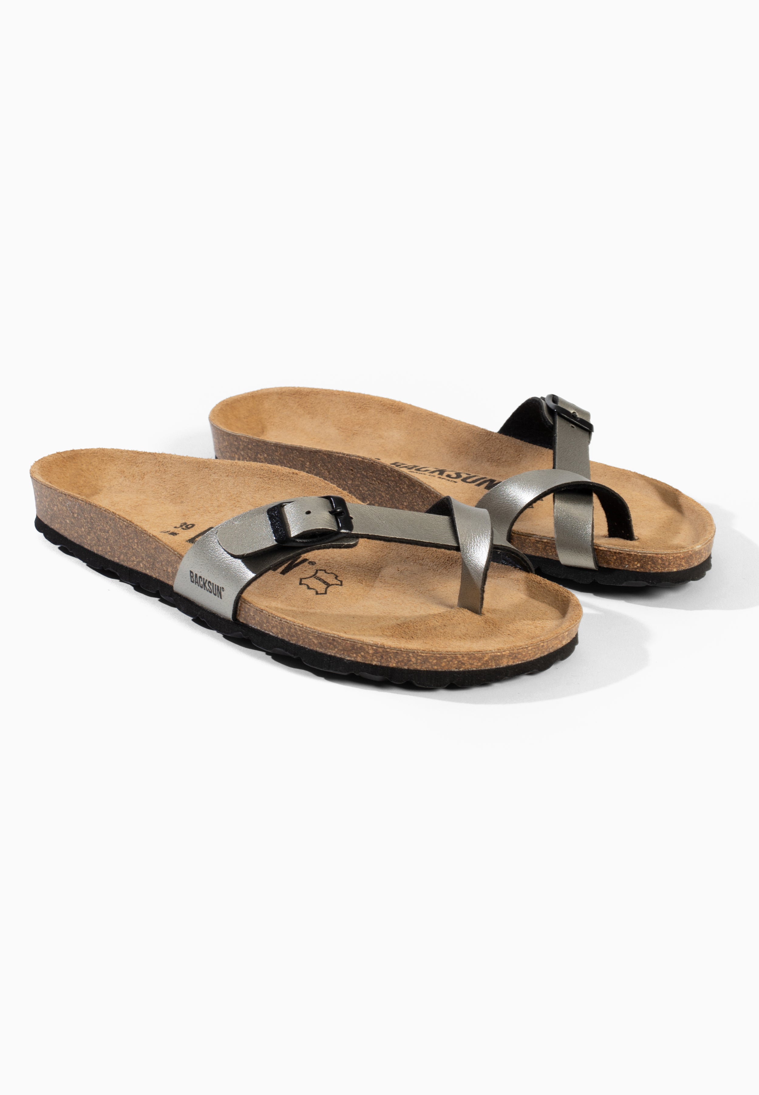 Sandales à Entre-doigts Miami Mocha