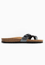 Sandales à Entre-doigts Miami Anthracite