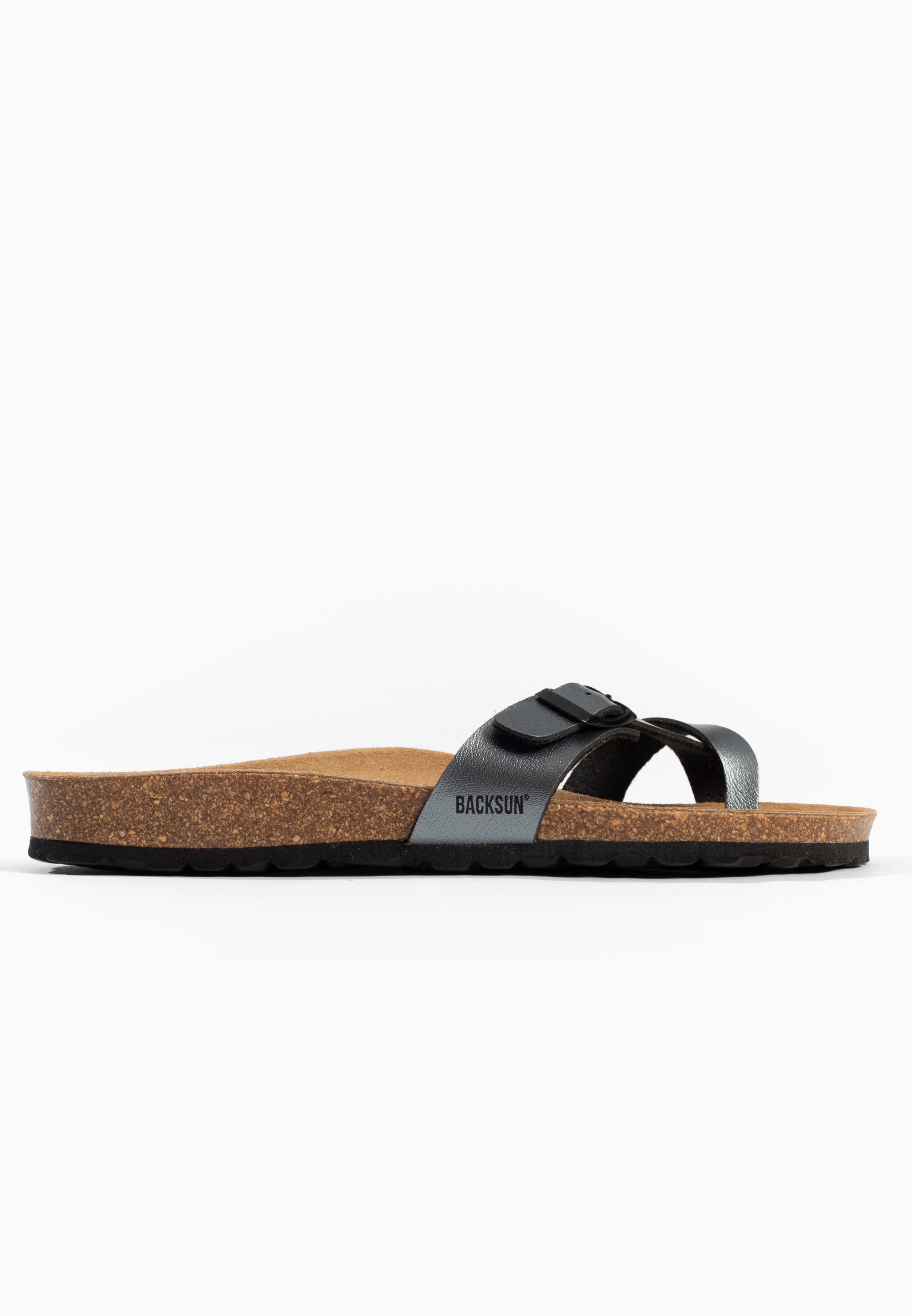 Sandales à Entre-doigts Miami Anthracite