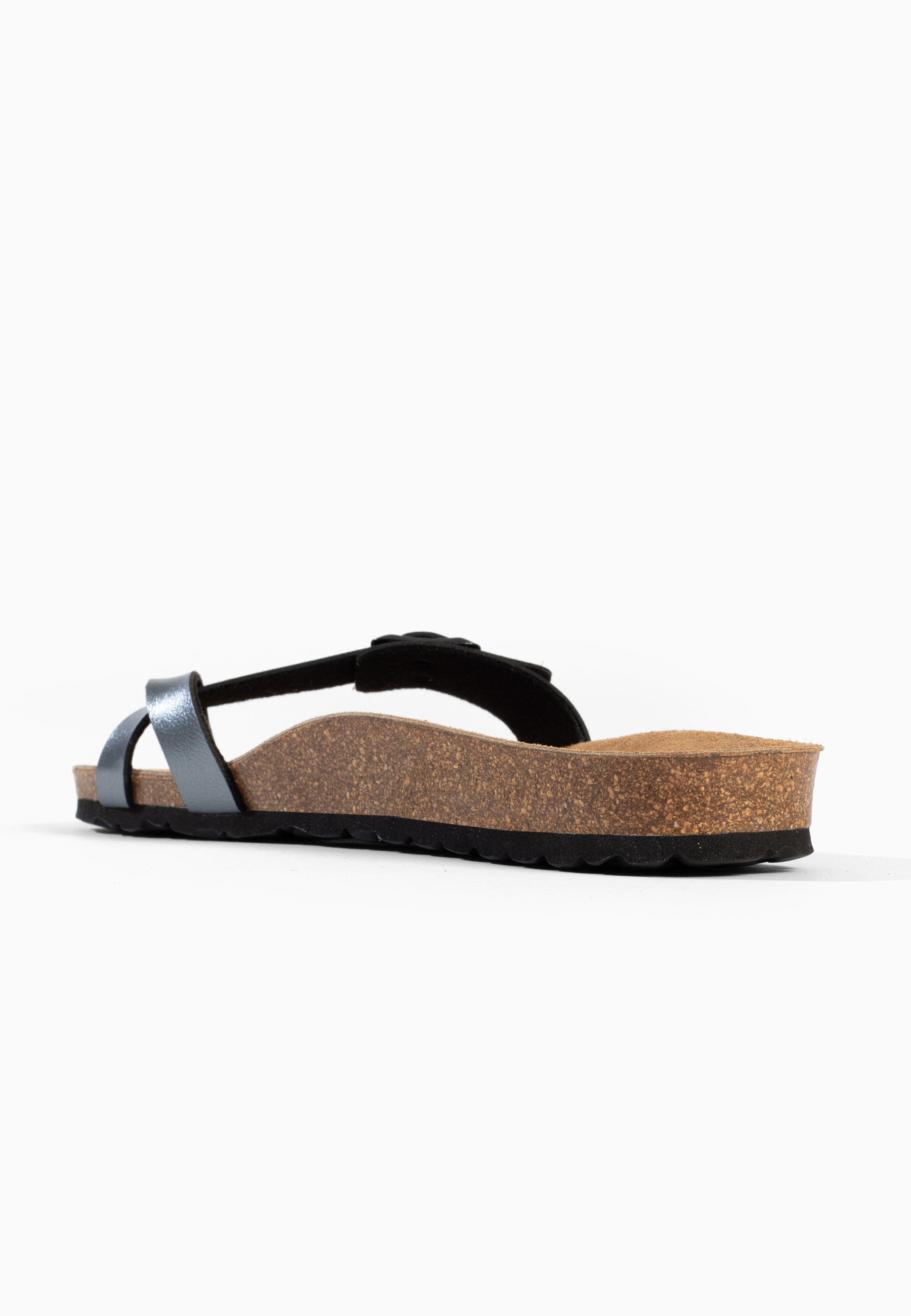 Sandales à Entre-doigts Miami Anthracite