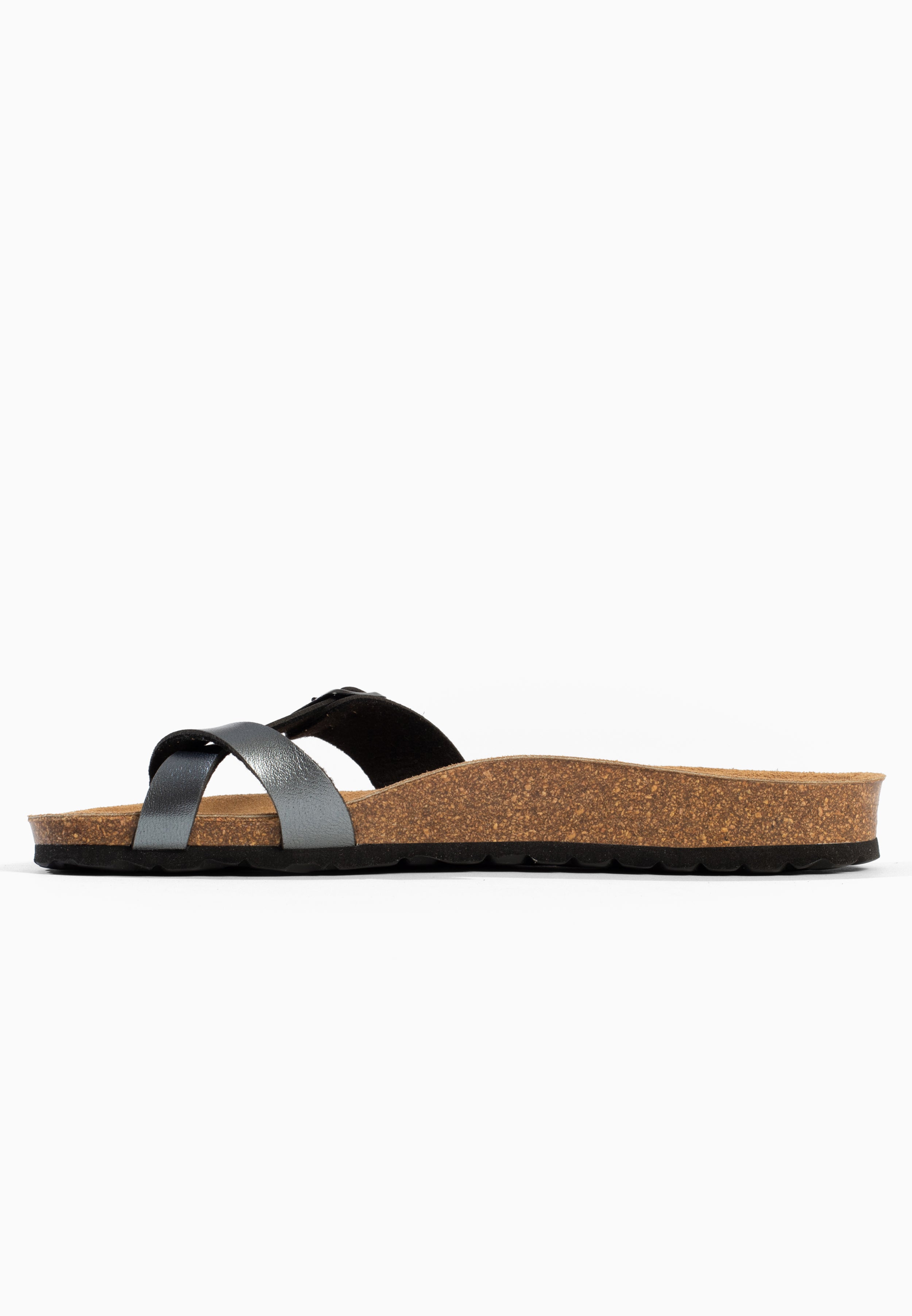 Sandales à Entre-doigts Miami Anthracite