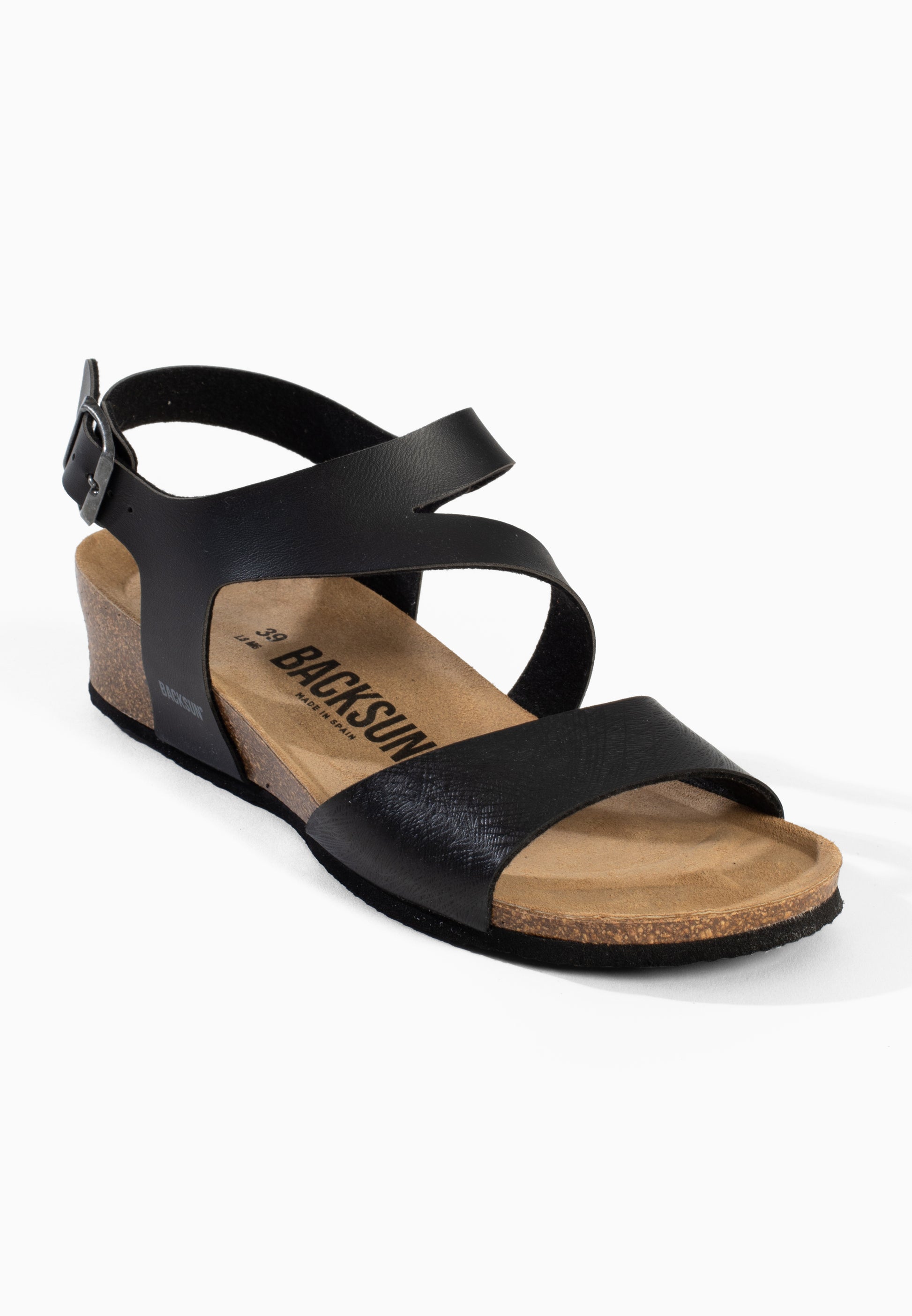 Sandales Compensées et Semi-compensées Lamezia Noir