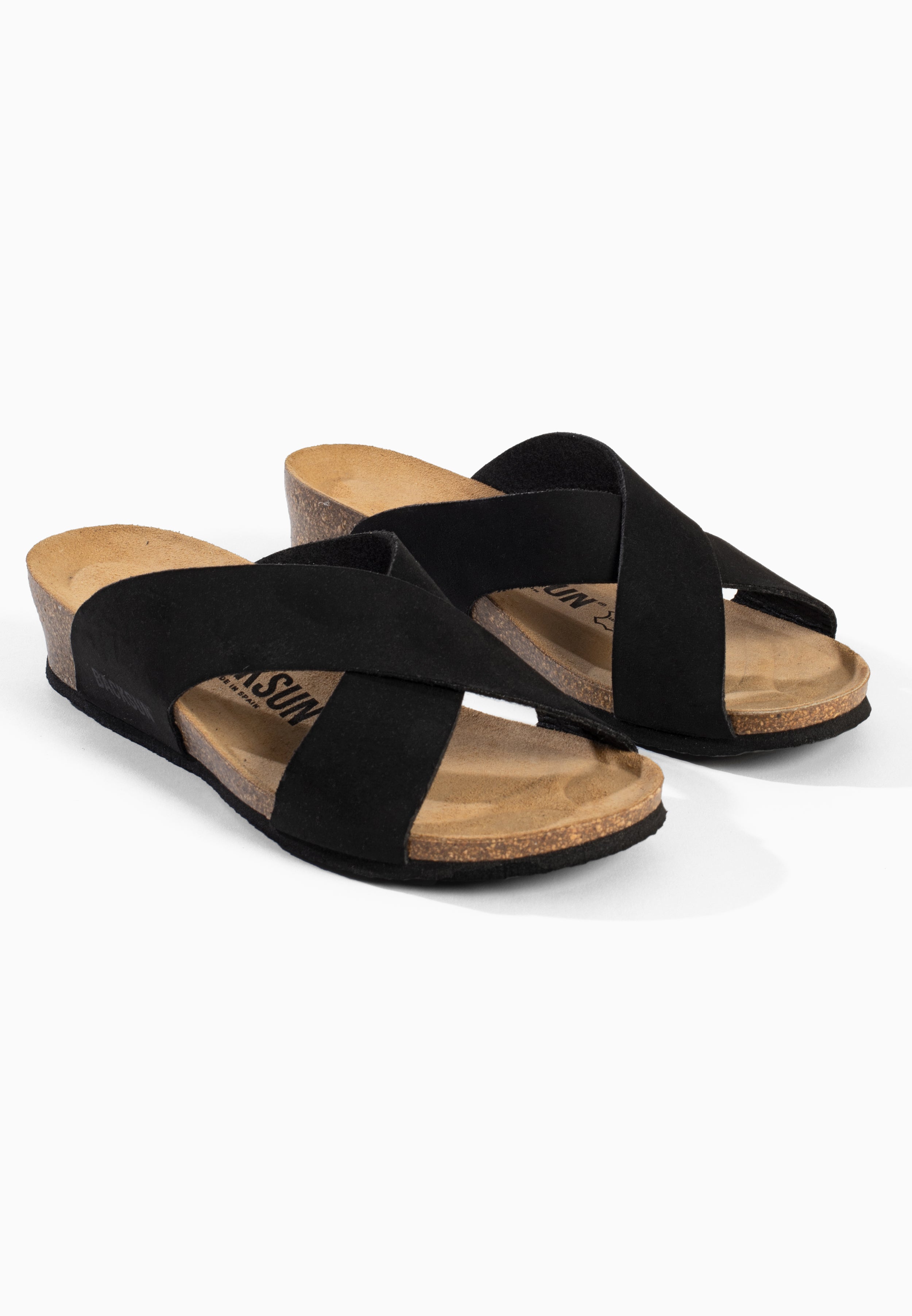 Sandales Itaga Compensées et semi-compensées Noir