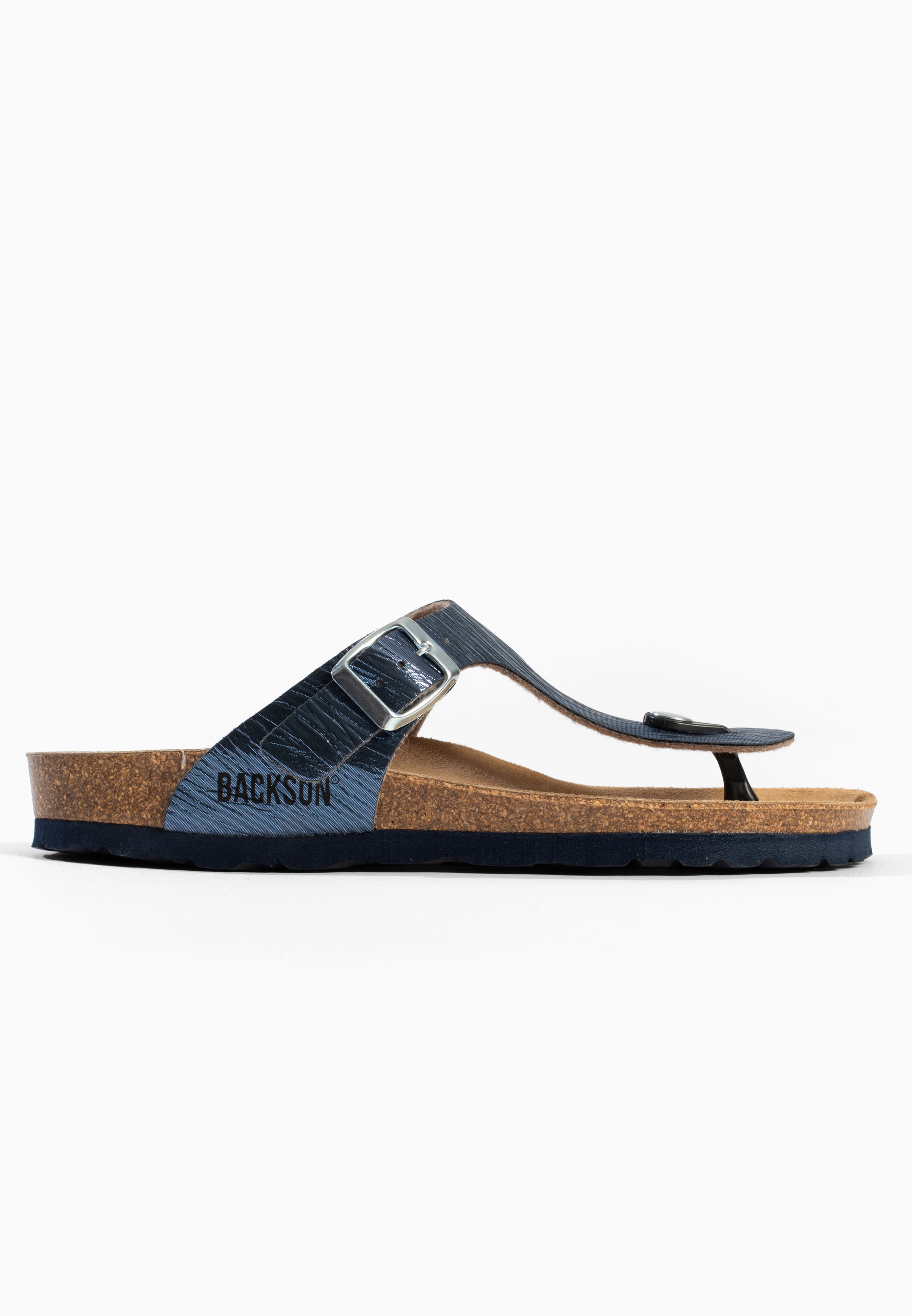 Sandales à Entre-doigts Singapore Bleu marine