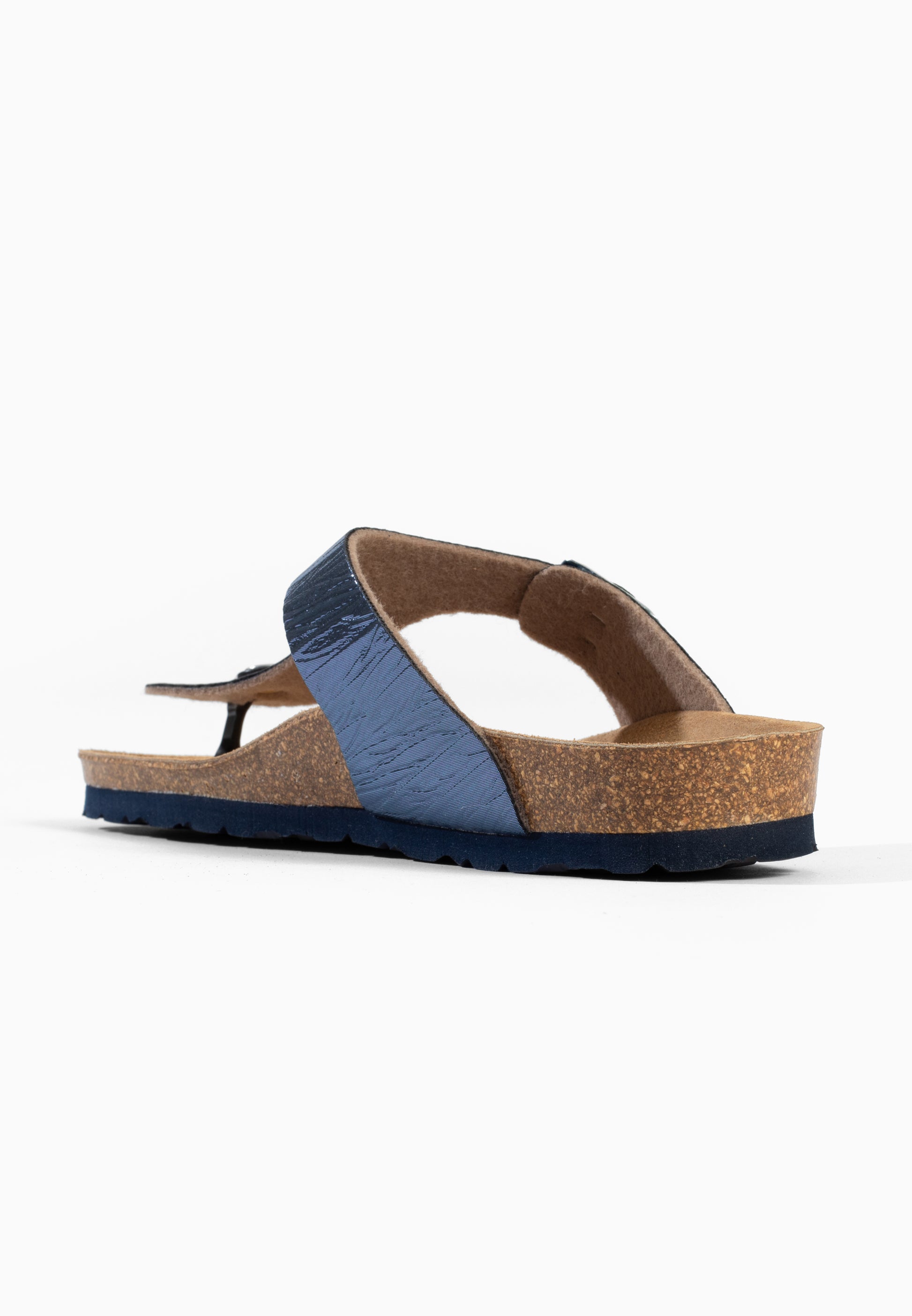 Sandales à Entre-doigts Singapore Bleu marine